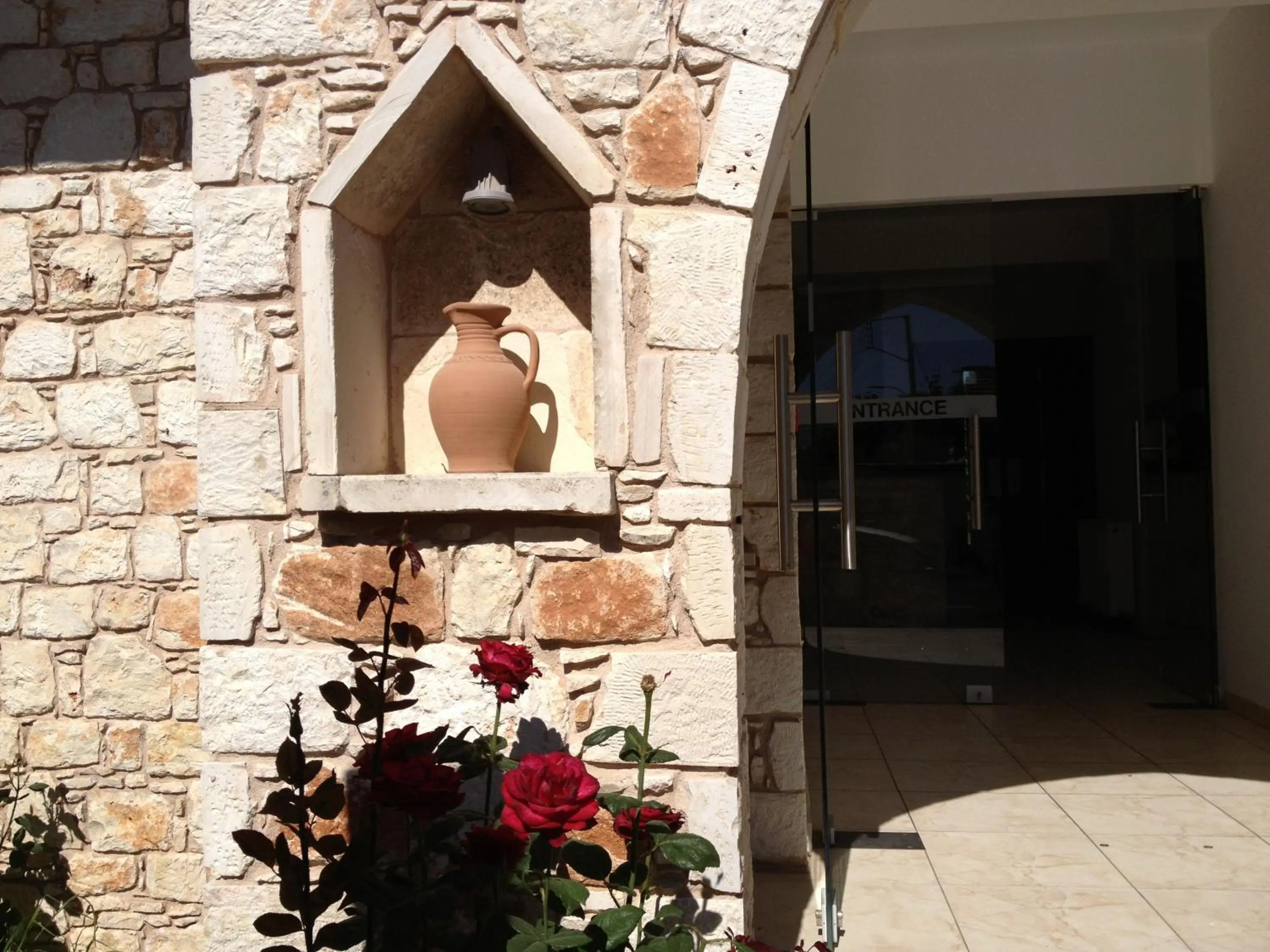 Facade/entrance in Palates Hotel