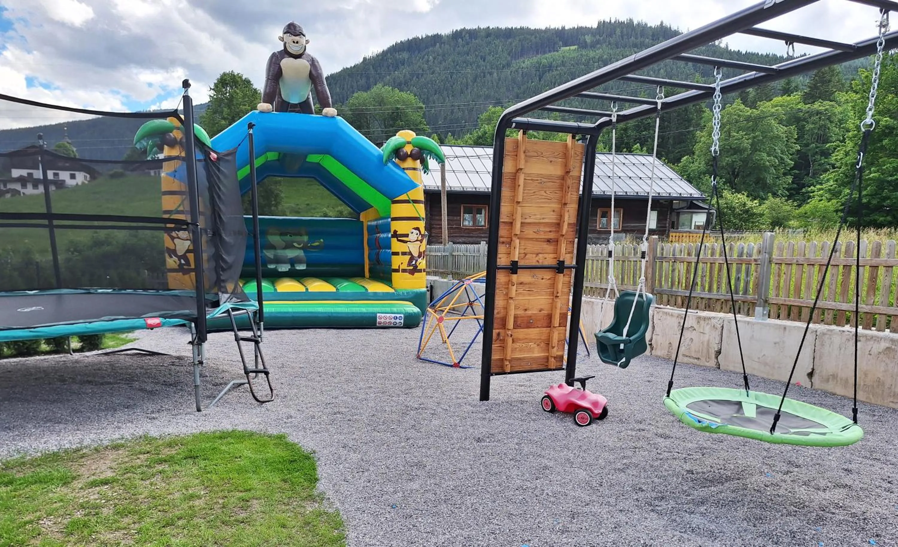 Children play ground in FORSTAUERWiRT Hotel & Restaurant