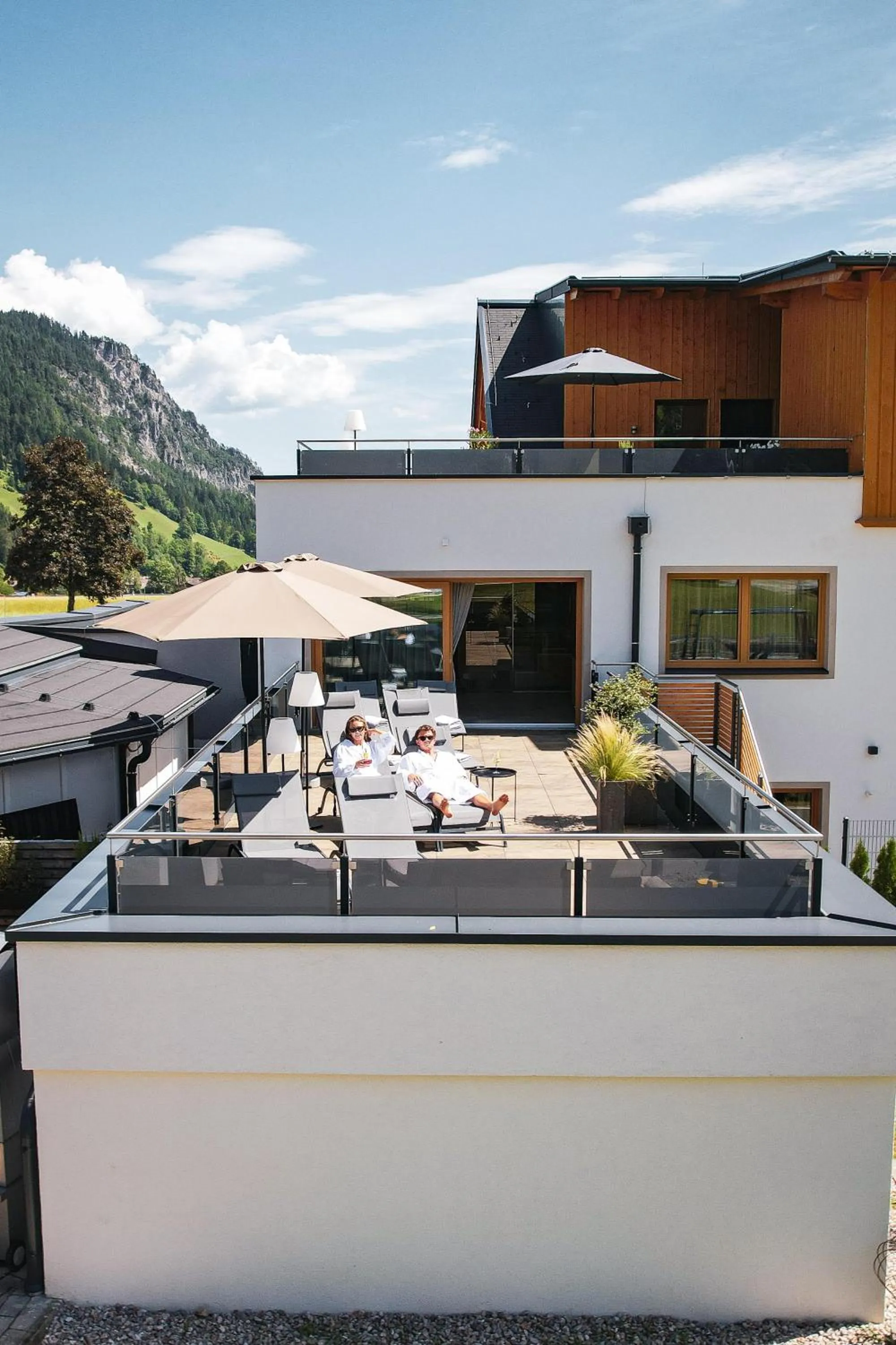 Sauna in FORSTAUERWiRT Hotel & Restaurant