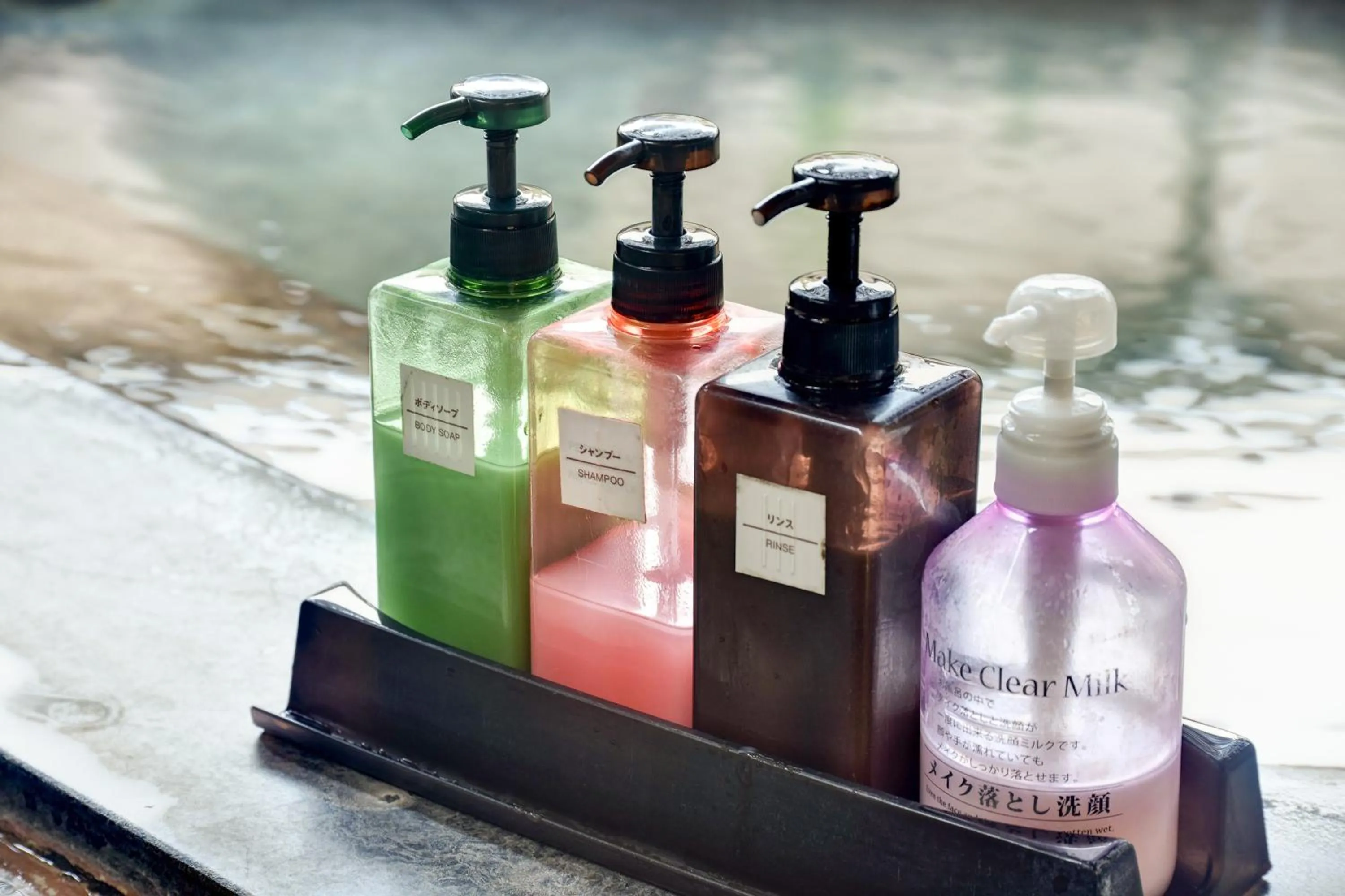 Hot Spring Bath in Rakusuien