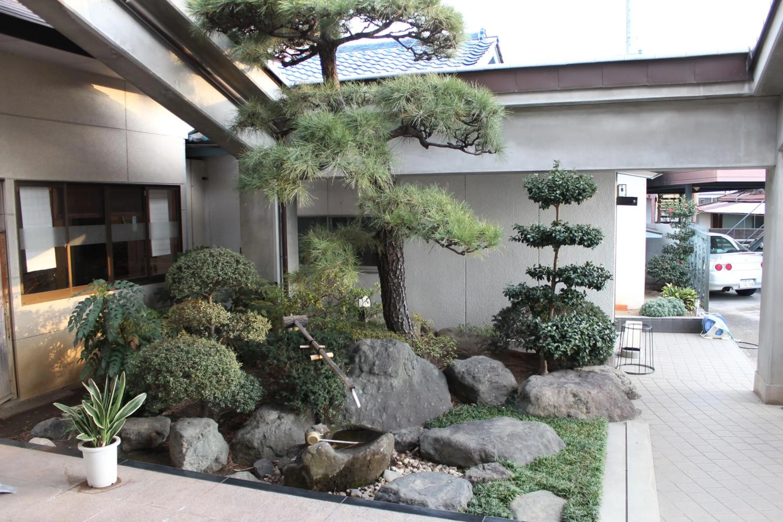 Garden in Rakusuien