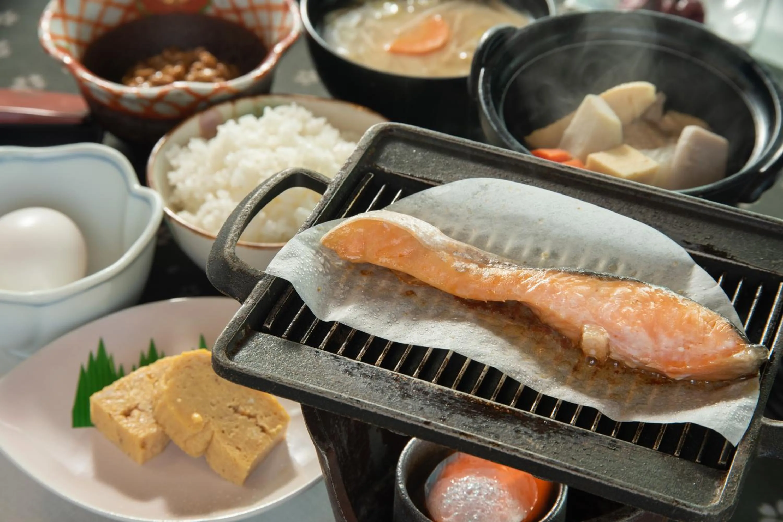 Breakfast in Rakusuien