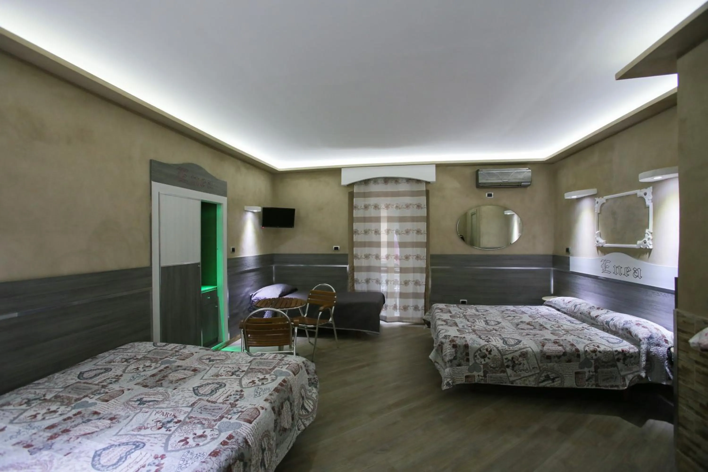 Bed in Pensione Enea