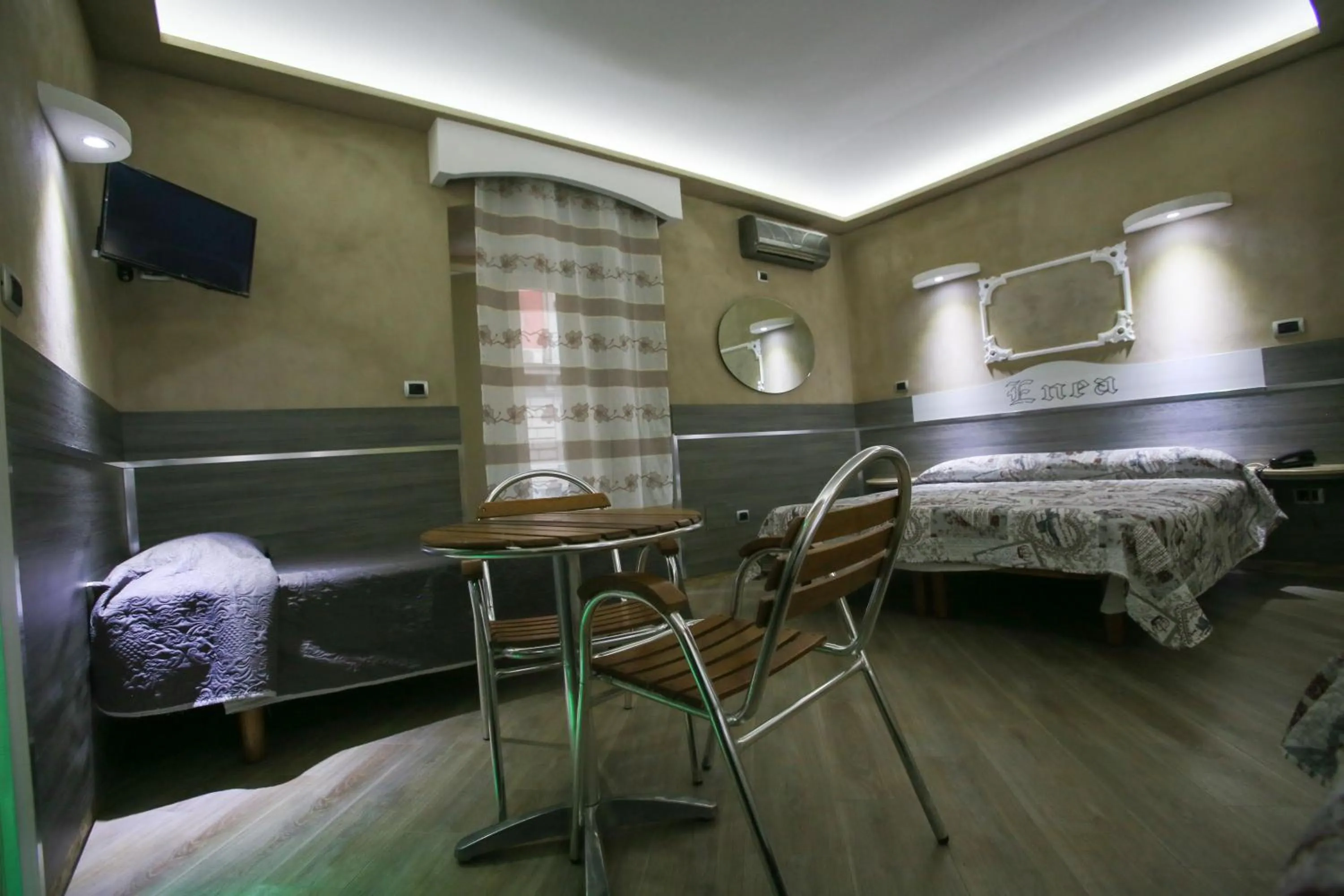 Bed in Pensione Enea