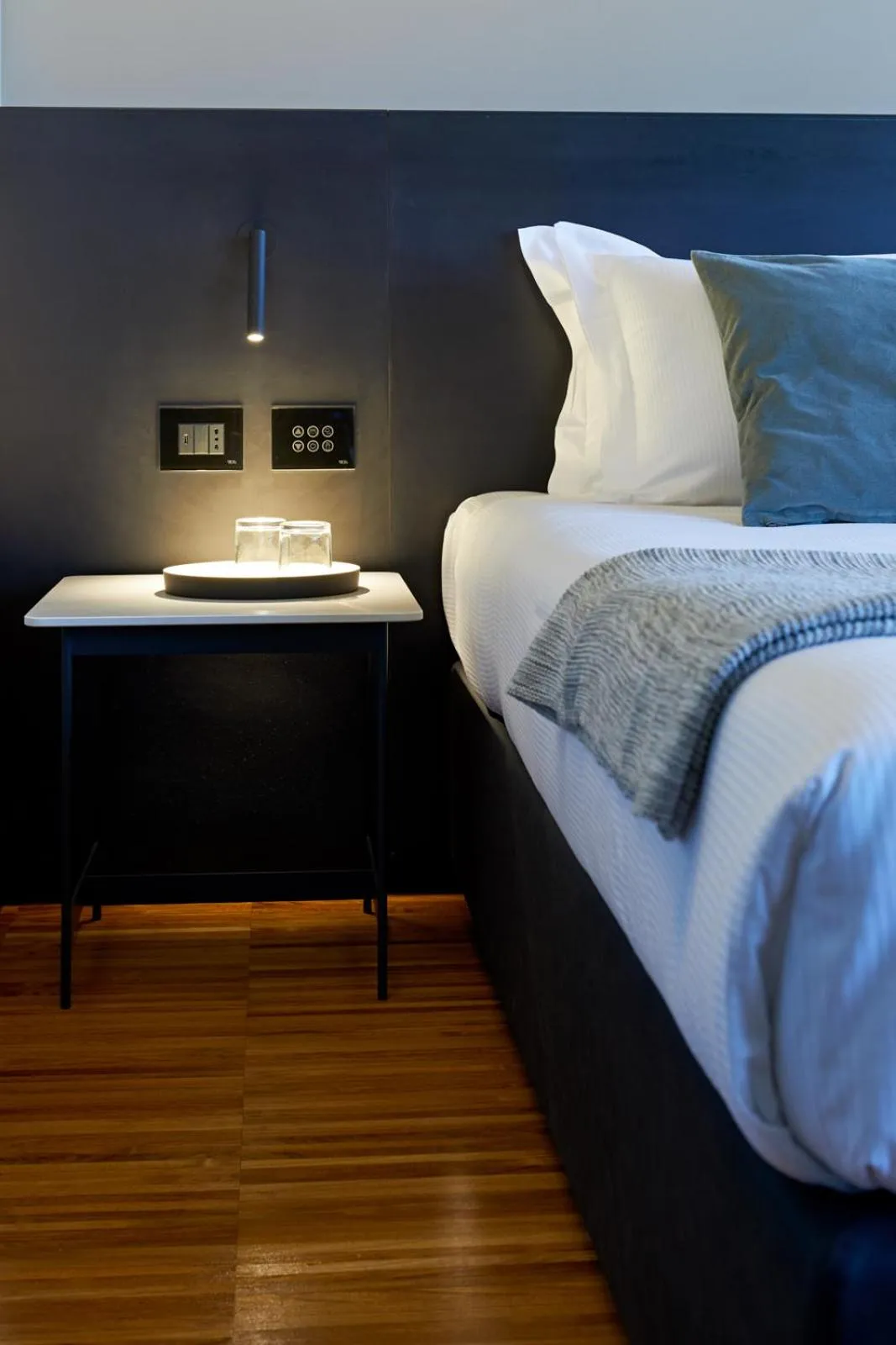 Bed in Delparco Hotel