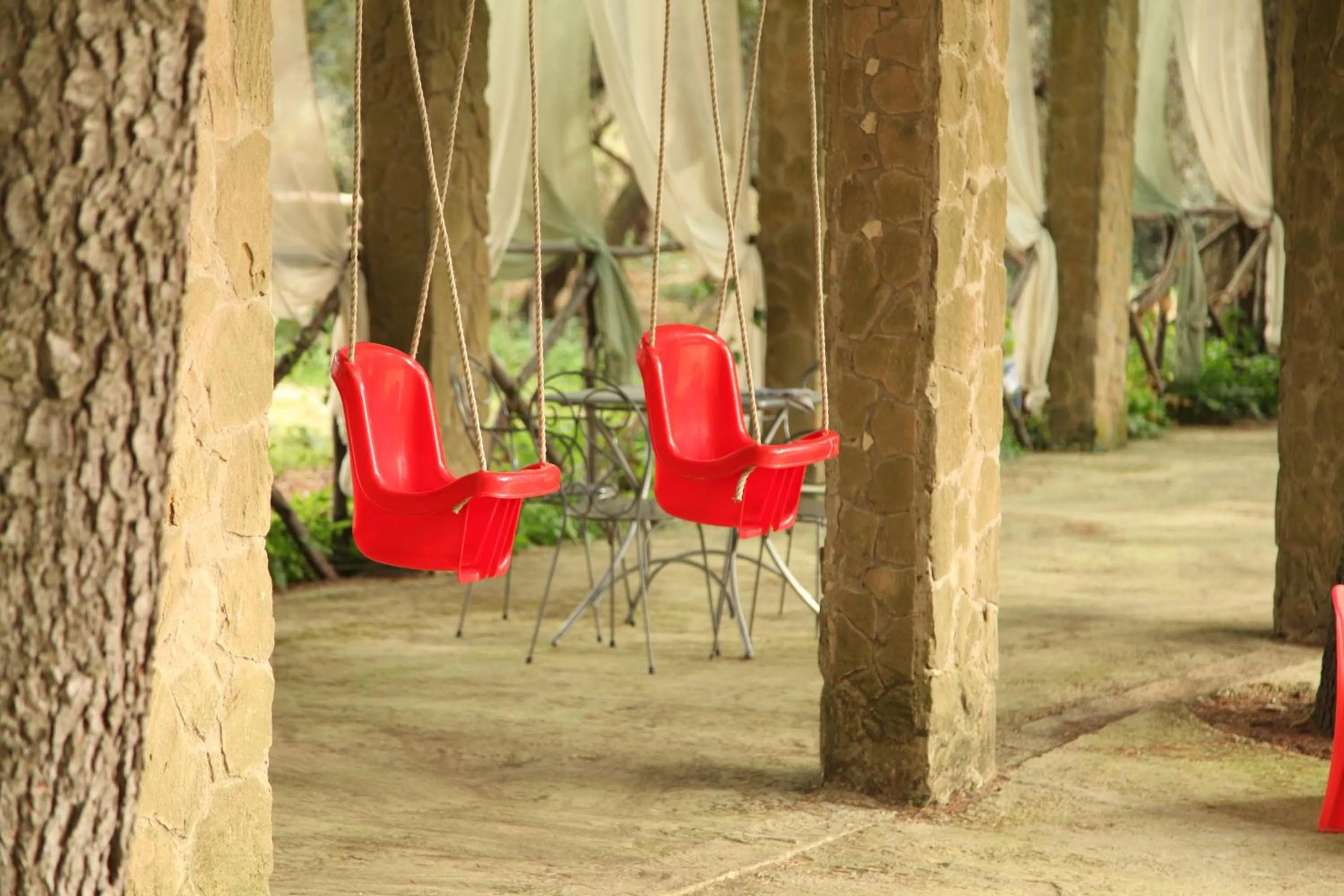 Children play ground in B&B Villa Casablanca