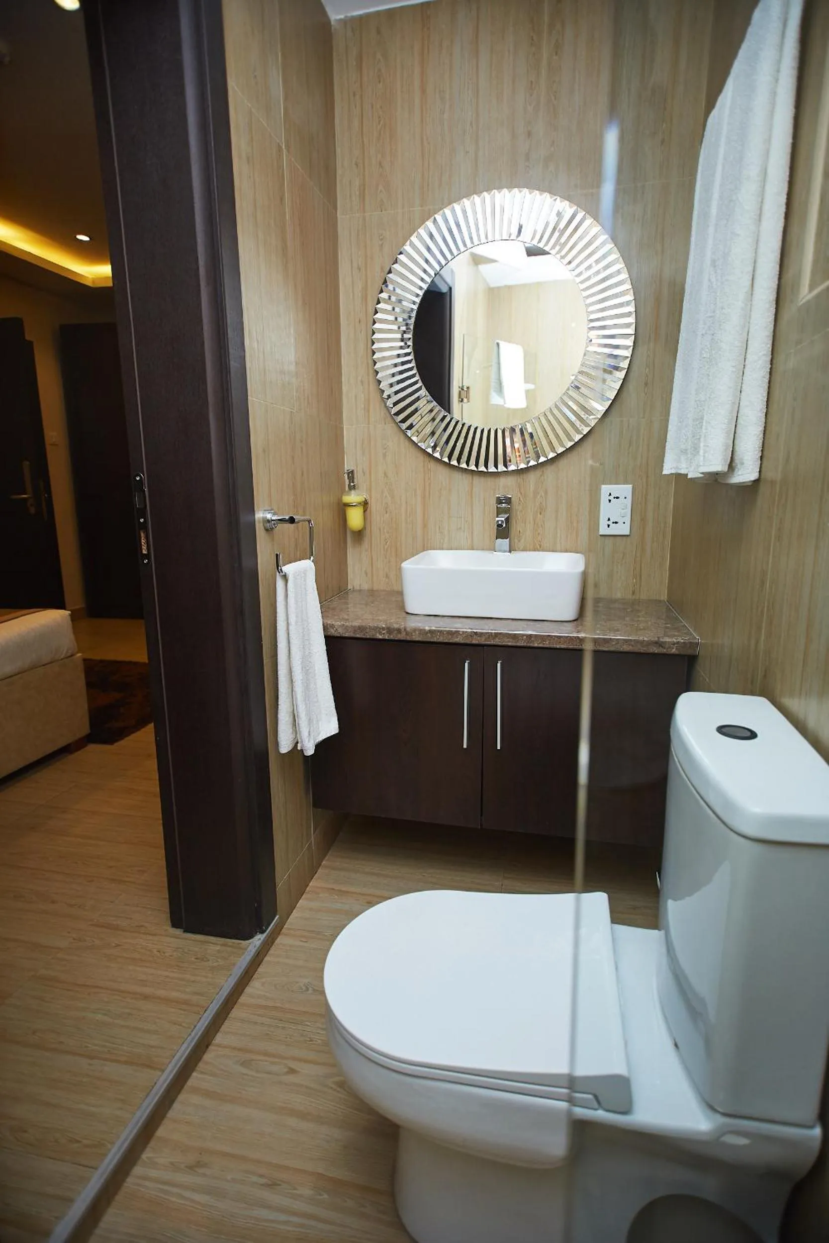 Toilet in The Cabin Hotel
