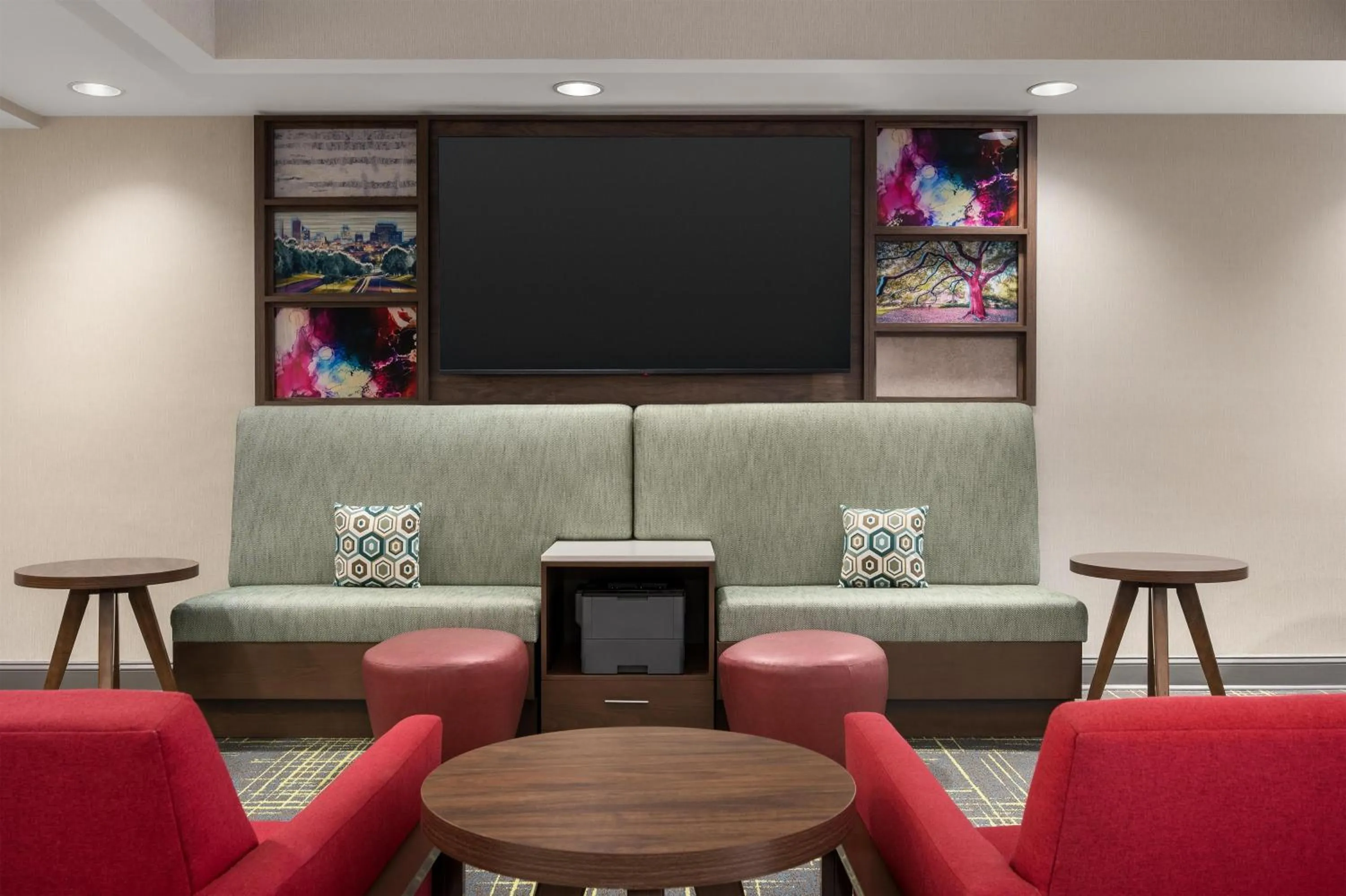Lobby or reception in Hampton Inn Columbia Northeast-Fort Jackson Area