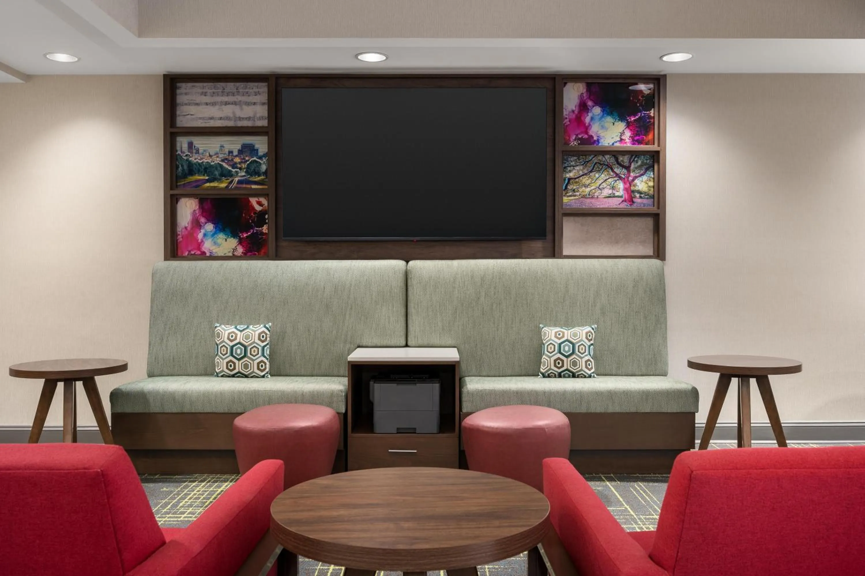 Lobby or reception in Hampton Inn Columbia Northeast-Fort Jackson Area