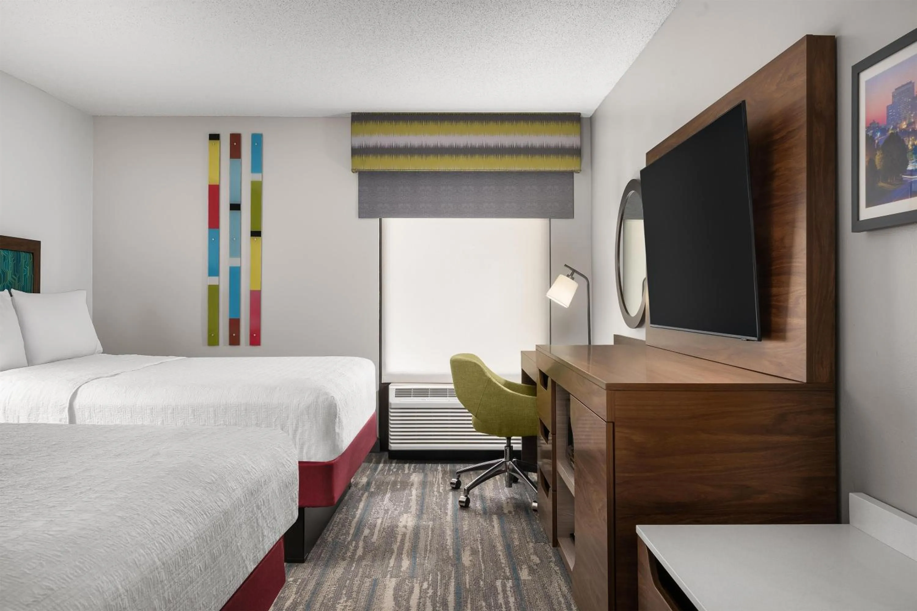 Bed in Hampton Inn Columbia Northeast-Fort Jackson Area