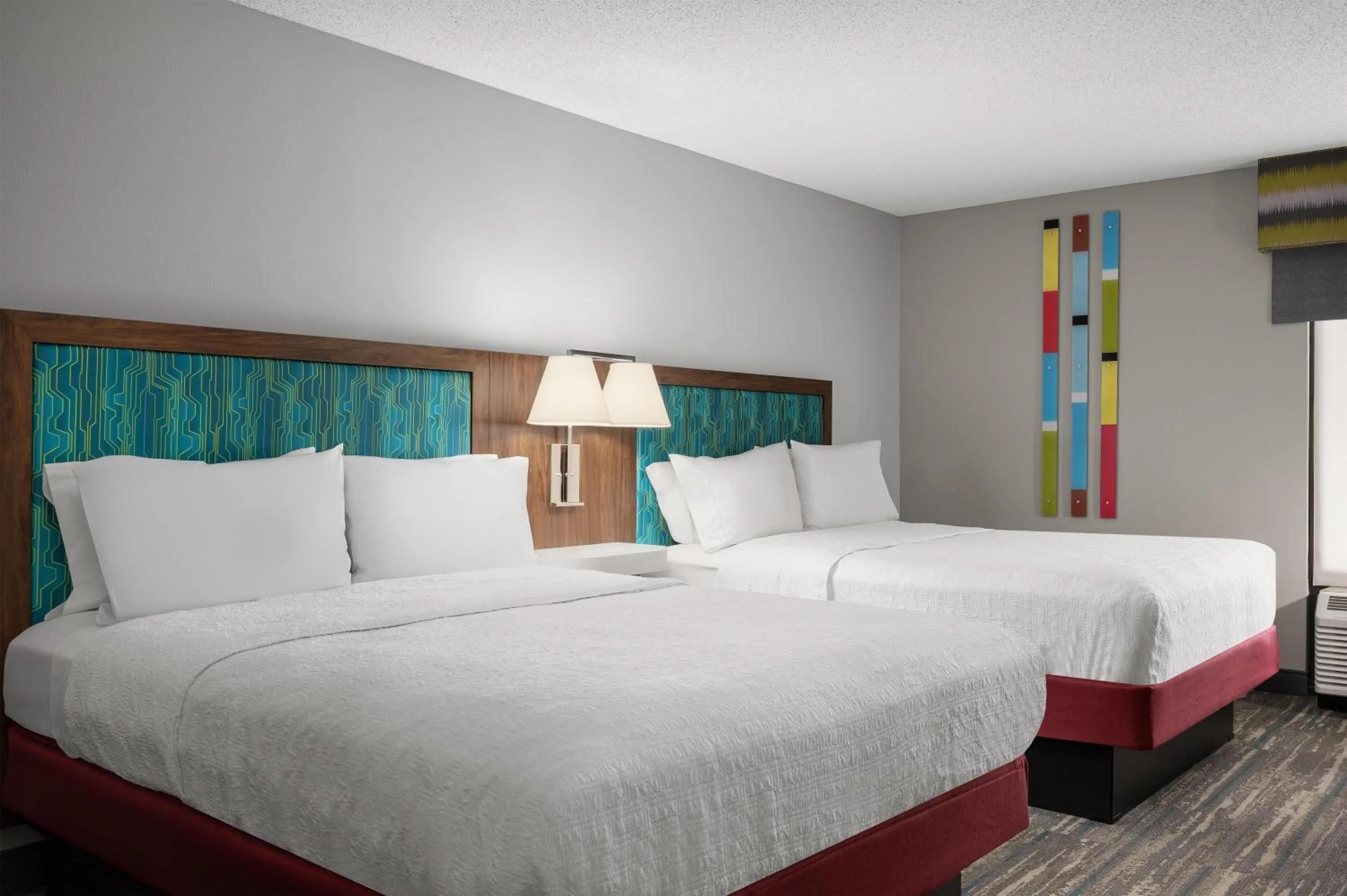 Bed in Hampton Inn Columbia Northeast-Fort Jackson Area