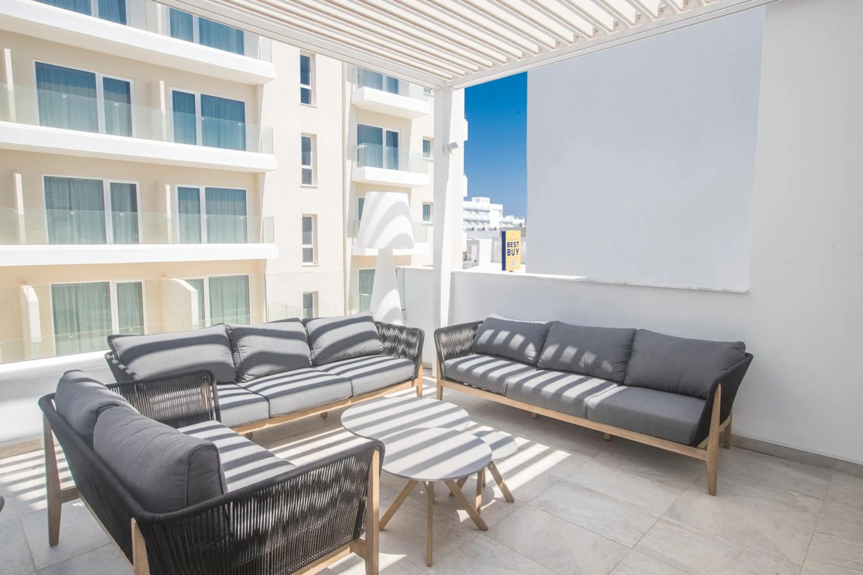 Communal lounge/ TV room in Kokkinos Boutique Hotel