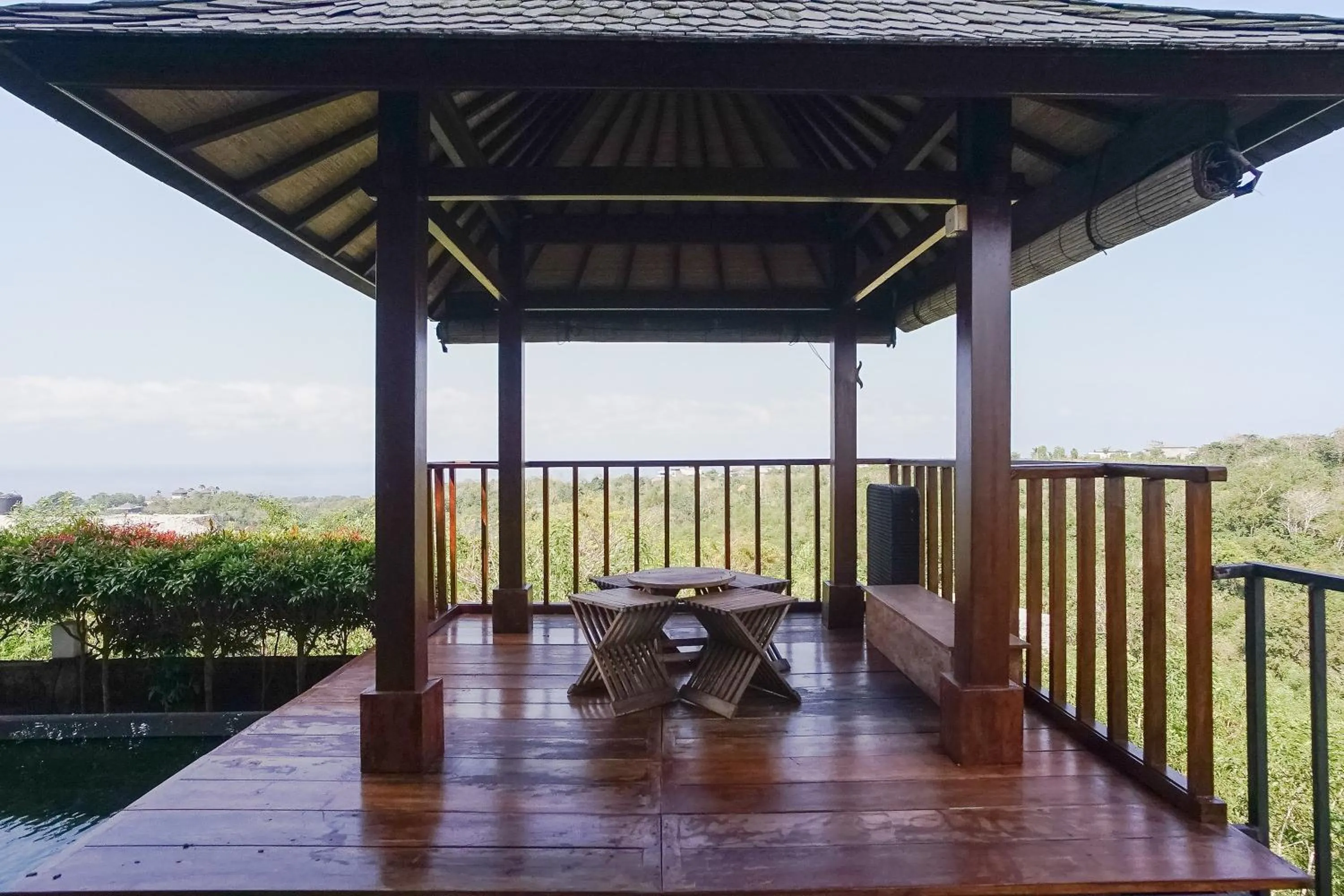 Balcony/Terrace in The Ocean Views Luxury Villas & Apartment