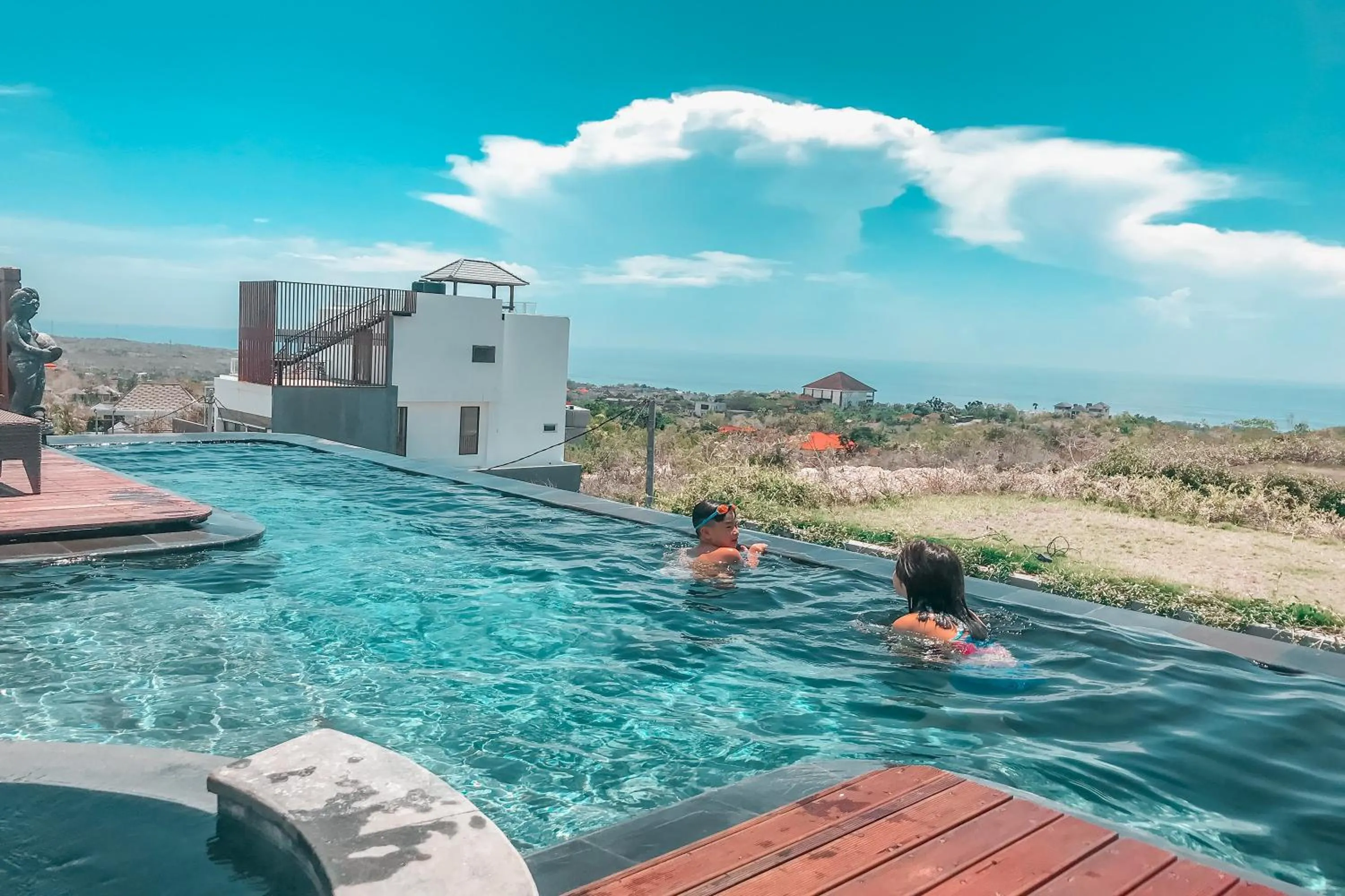 Swimming pool in The Ocean Views Luxury Villas & Apartment