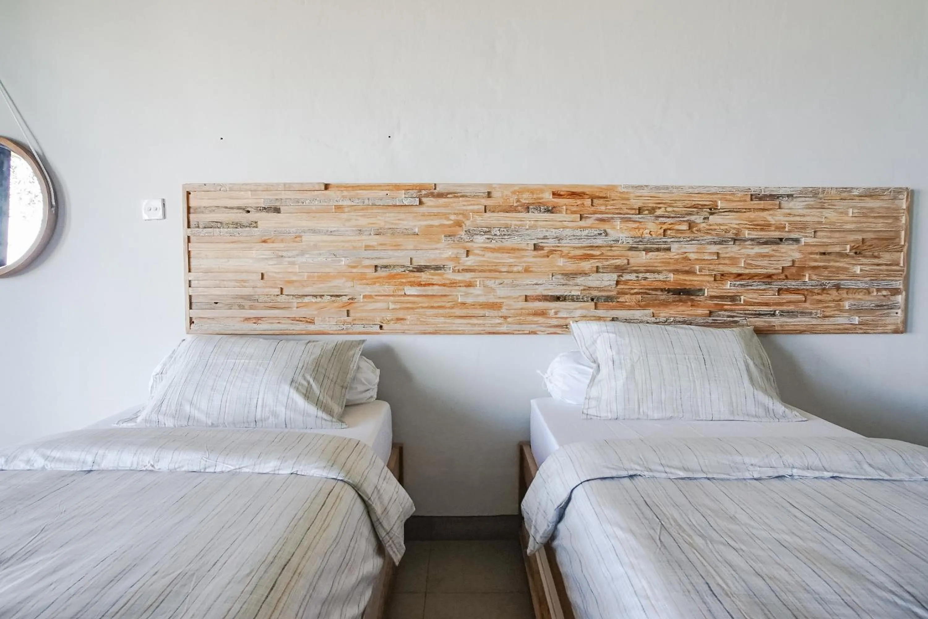 Bed in The Ocean Views Luxury Villas & Apartment