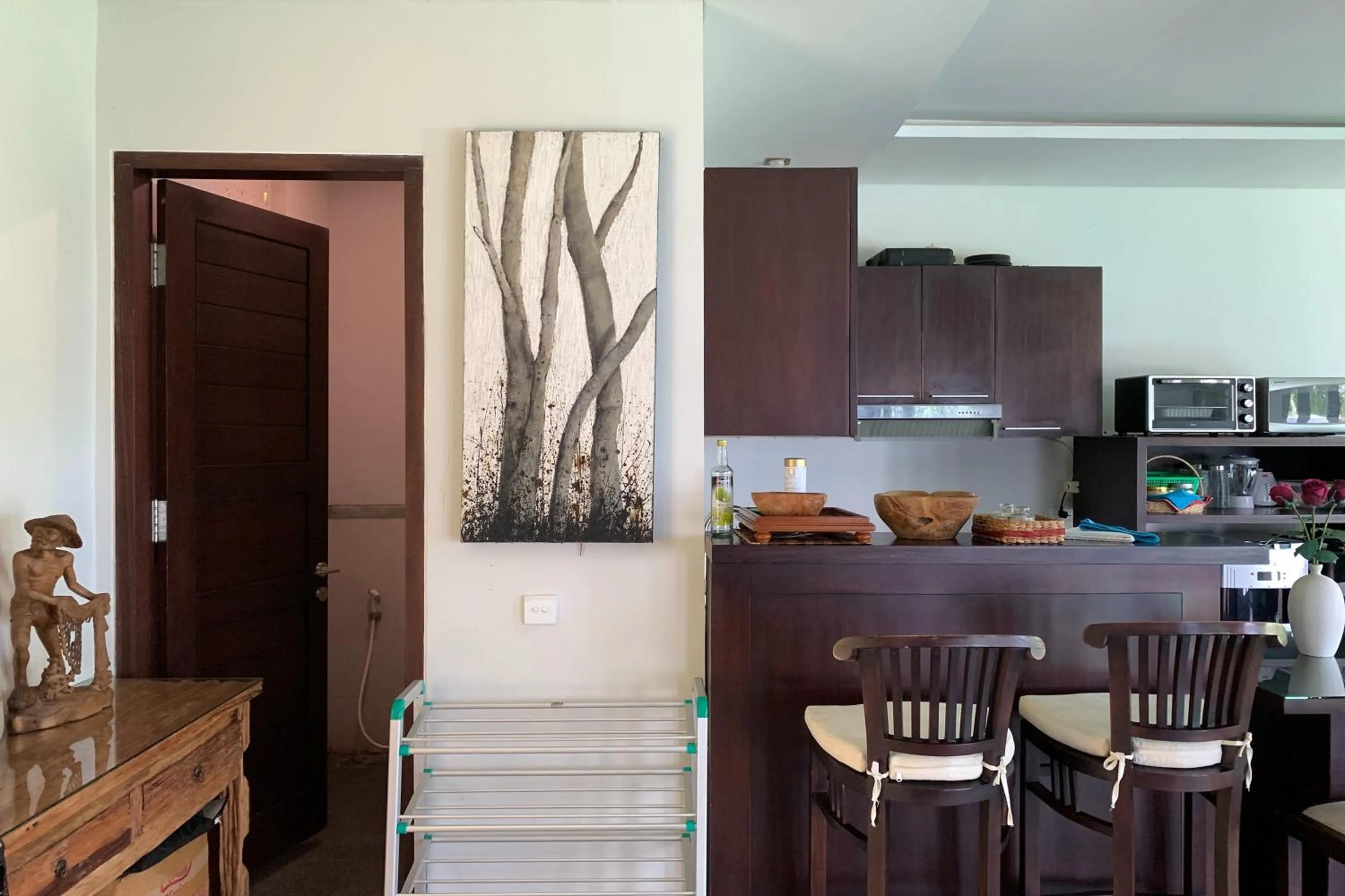 Kitchen or kitchenette in The Ocean Views Luxury Villas & Apartment