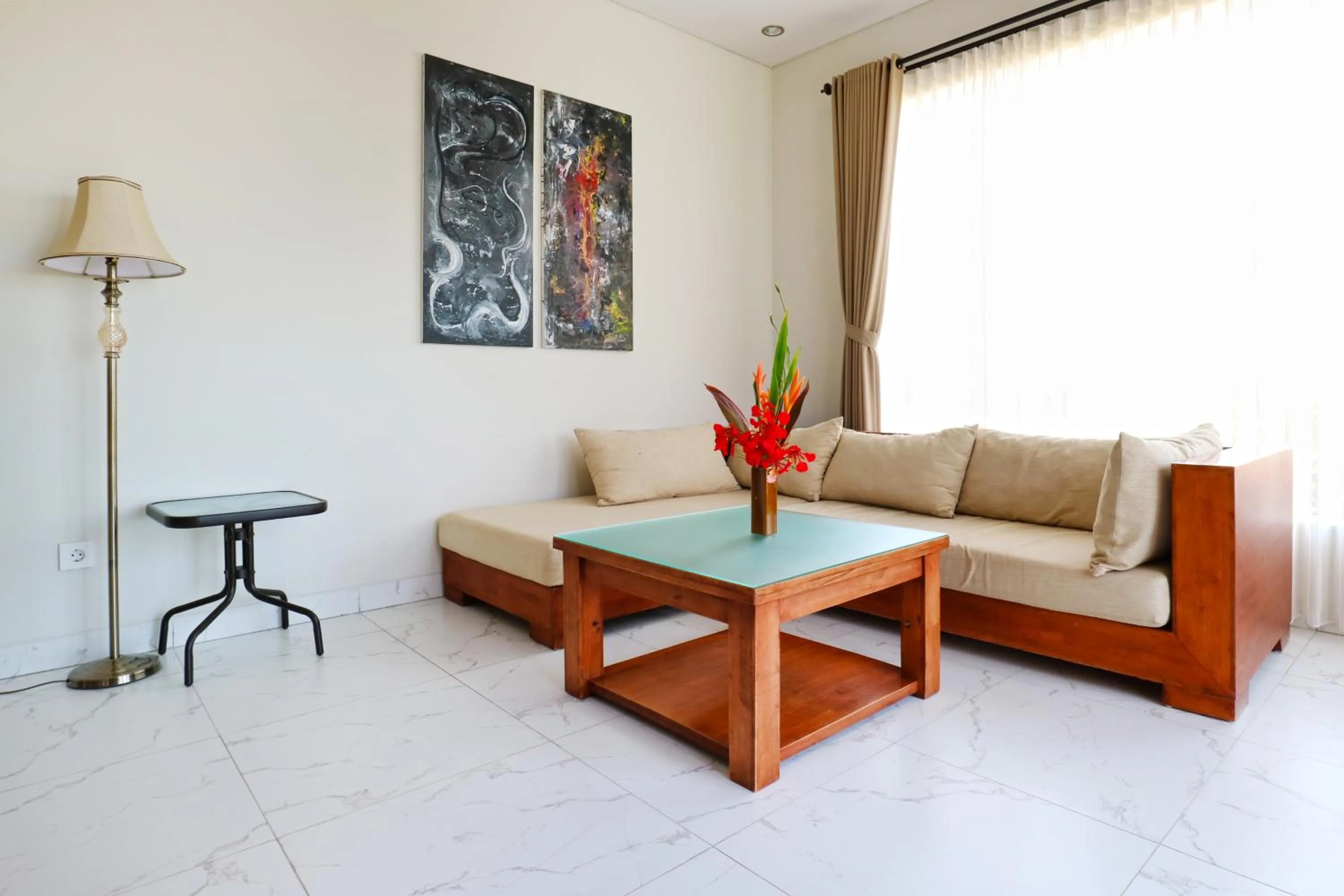 Living room in The Ocean Views Luxury Villas & Apartment
