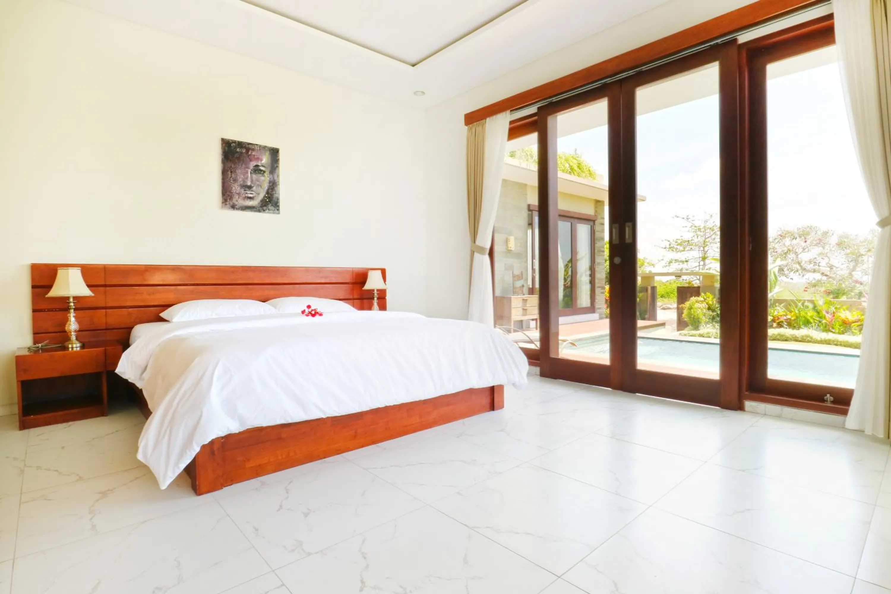 Bedroom, Bed in The Ocean Views Luxury Villas & Apartment