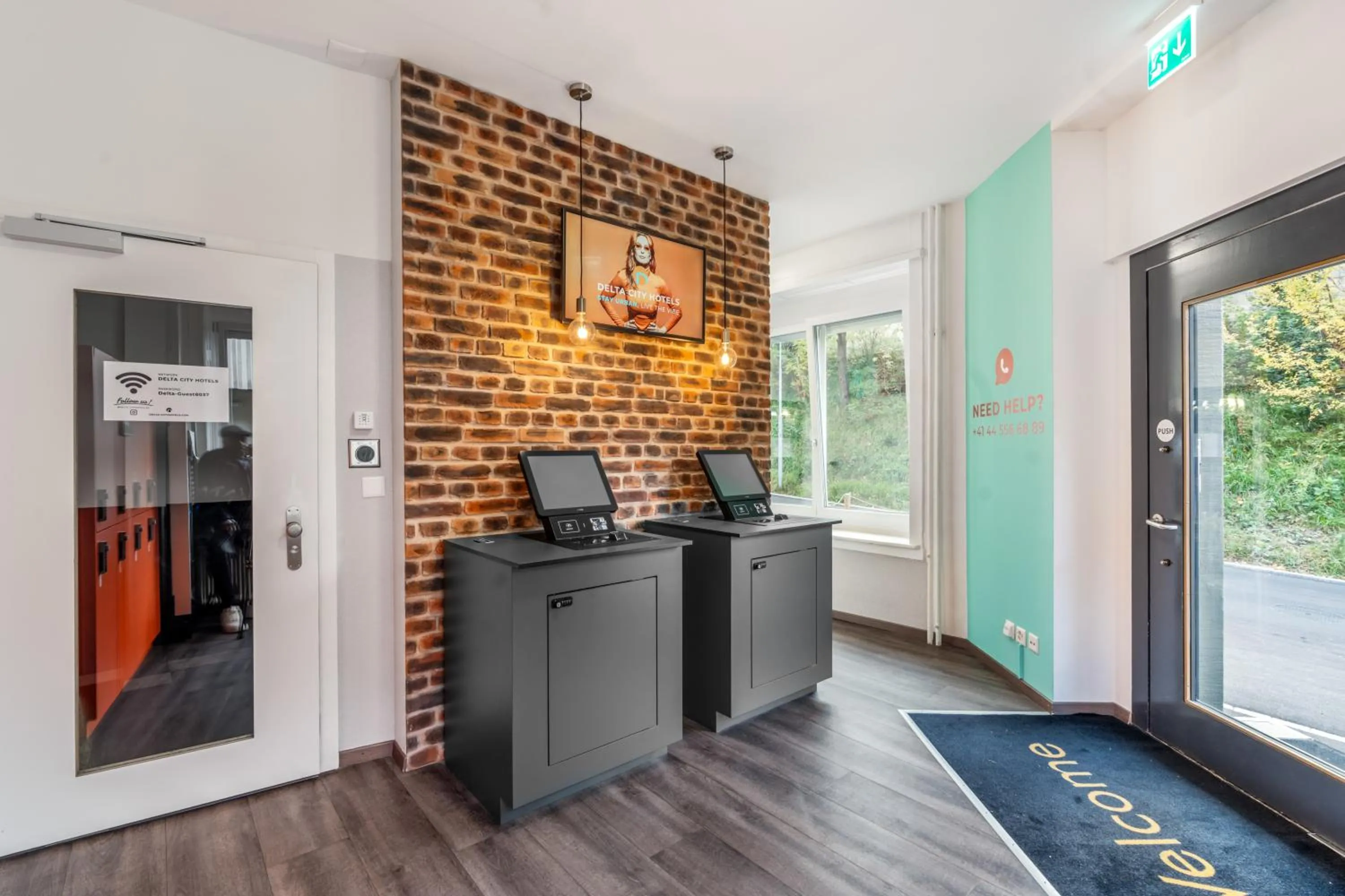 Property building in Delta City Hotels - Self check-in