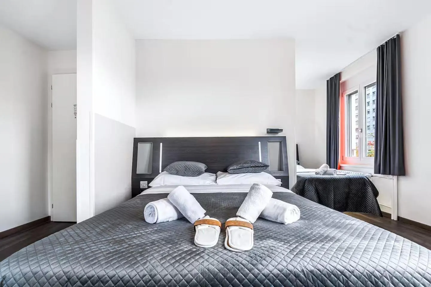 Photo of the whole room, Bed in Delta City Hotels - Self check-in