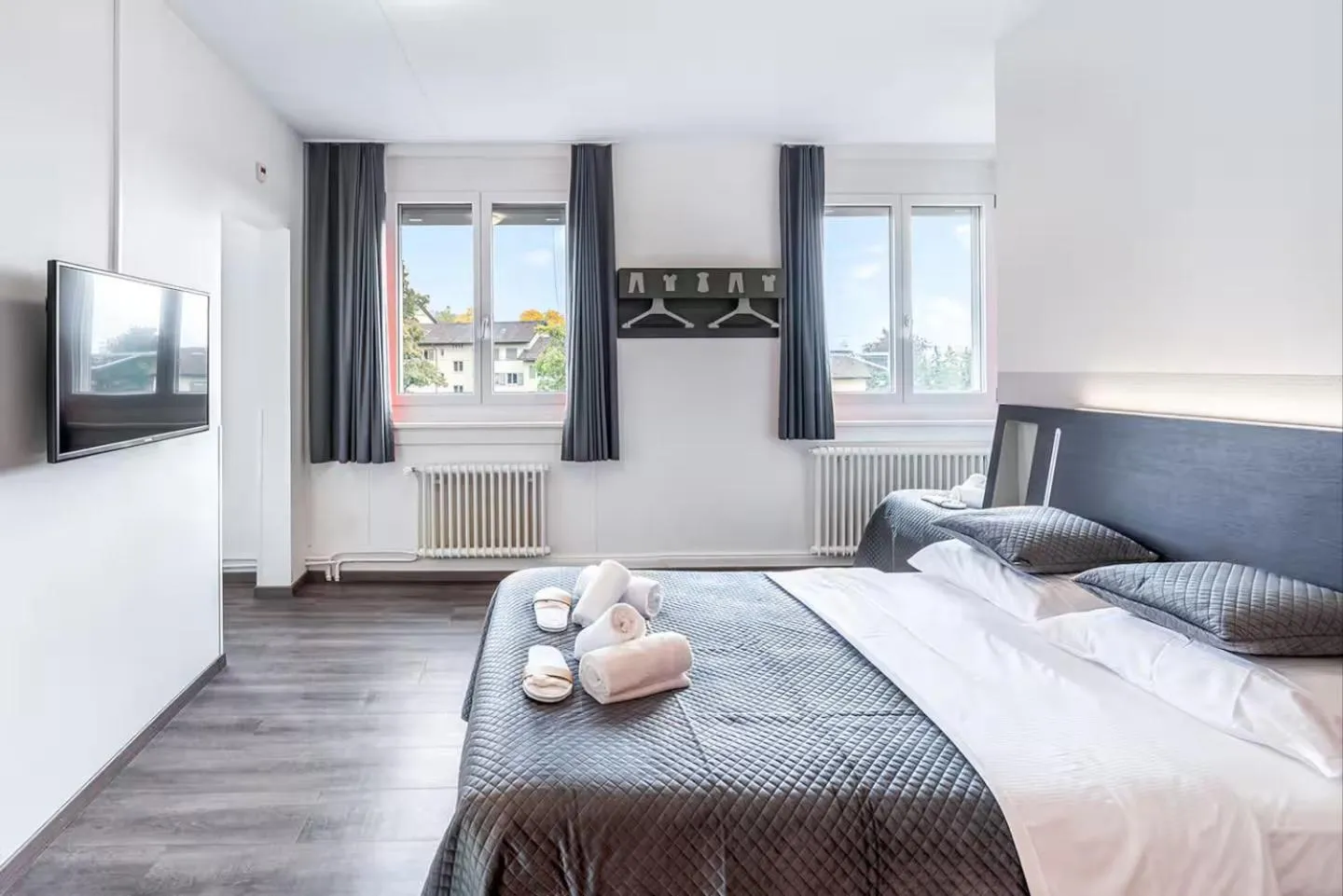 Photo of the whole room, Bed in Delta City Hotels - Self check-in