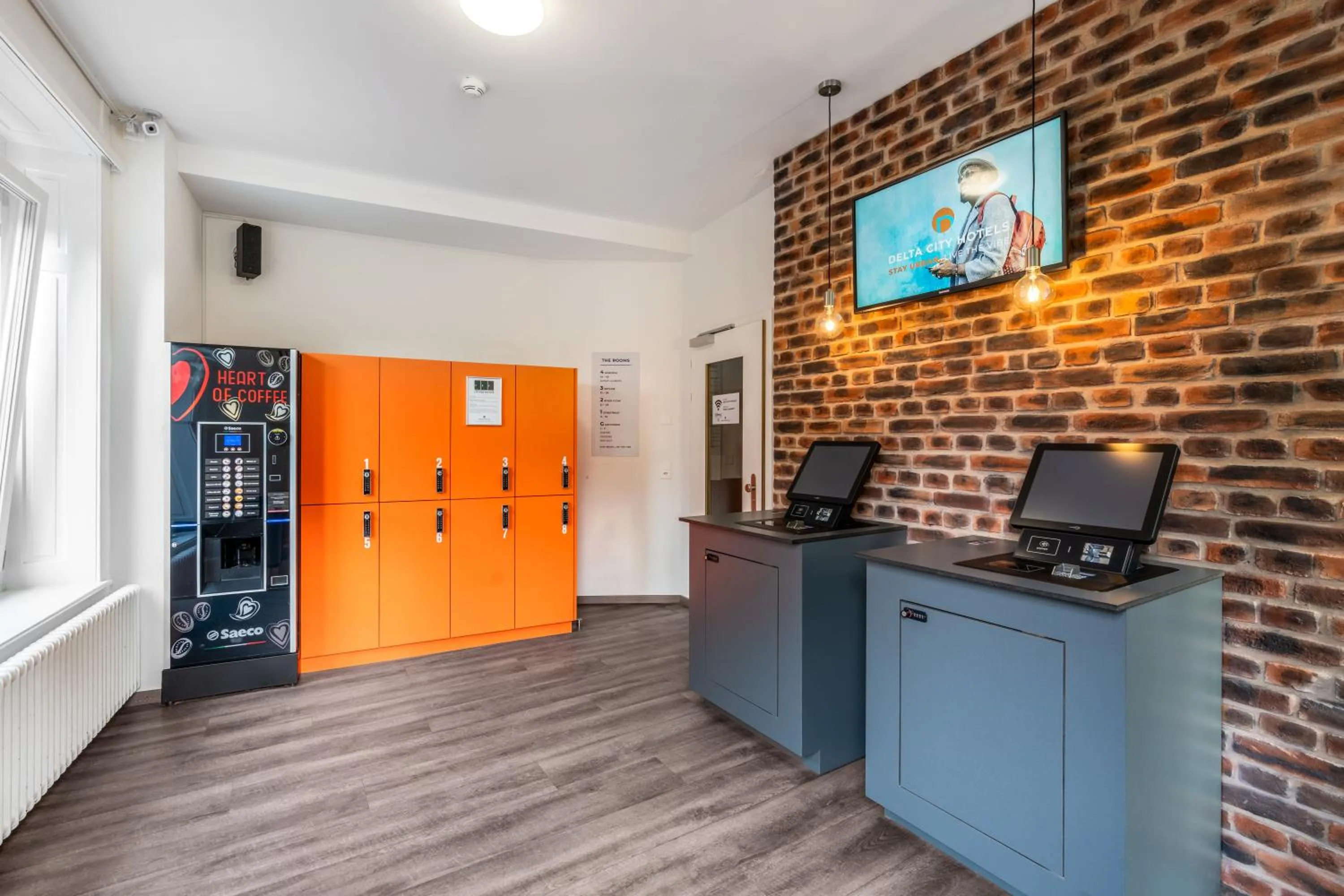 Property building in Delta City Hotels - Self check-in