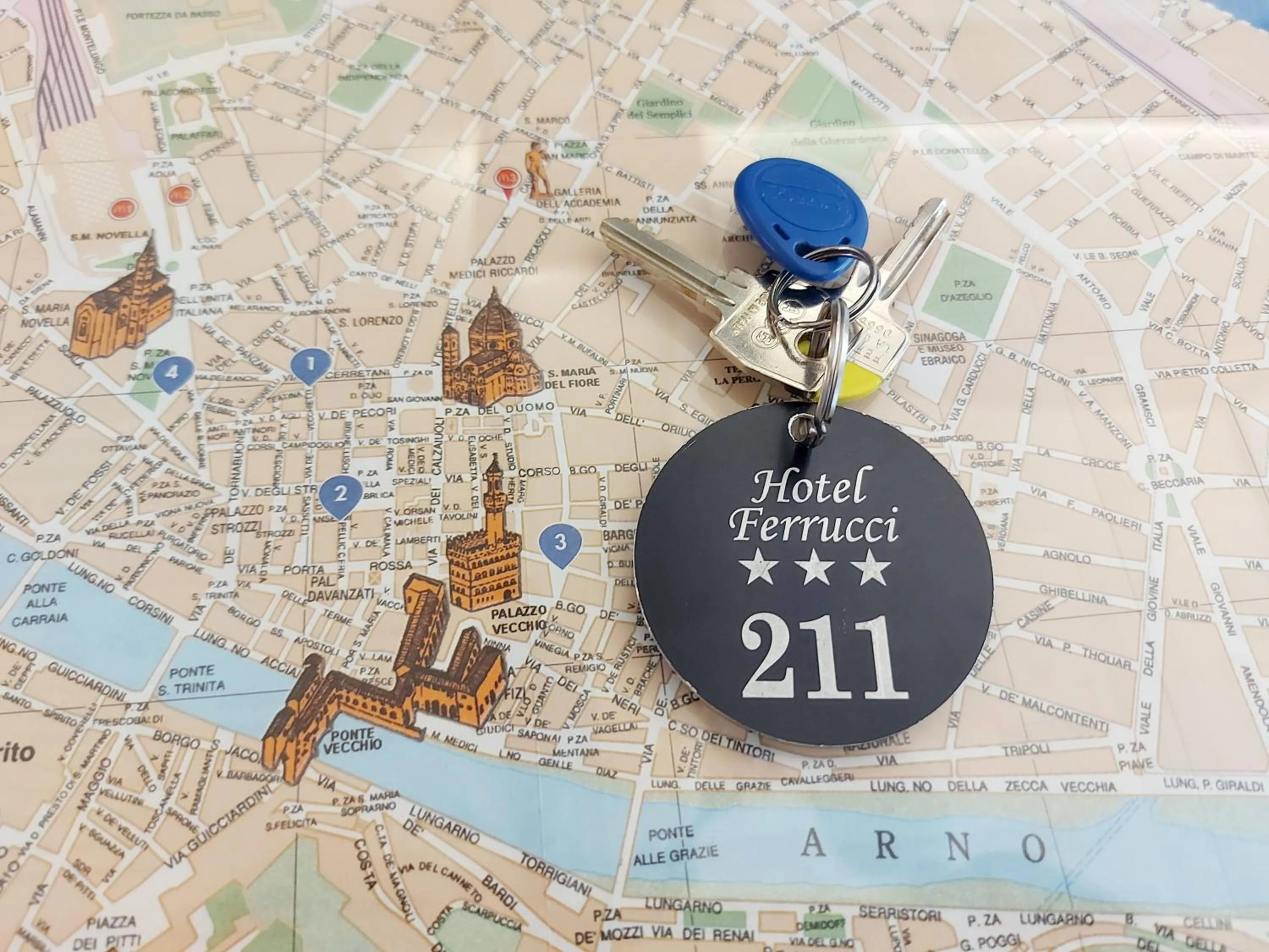 Lobby or reception in Hotel Ferrucci