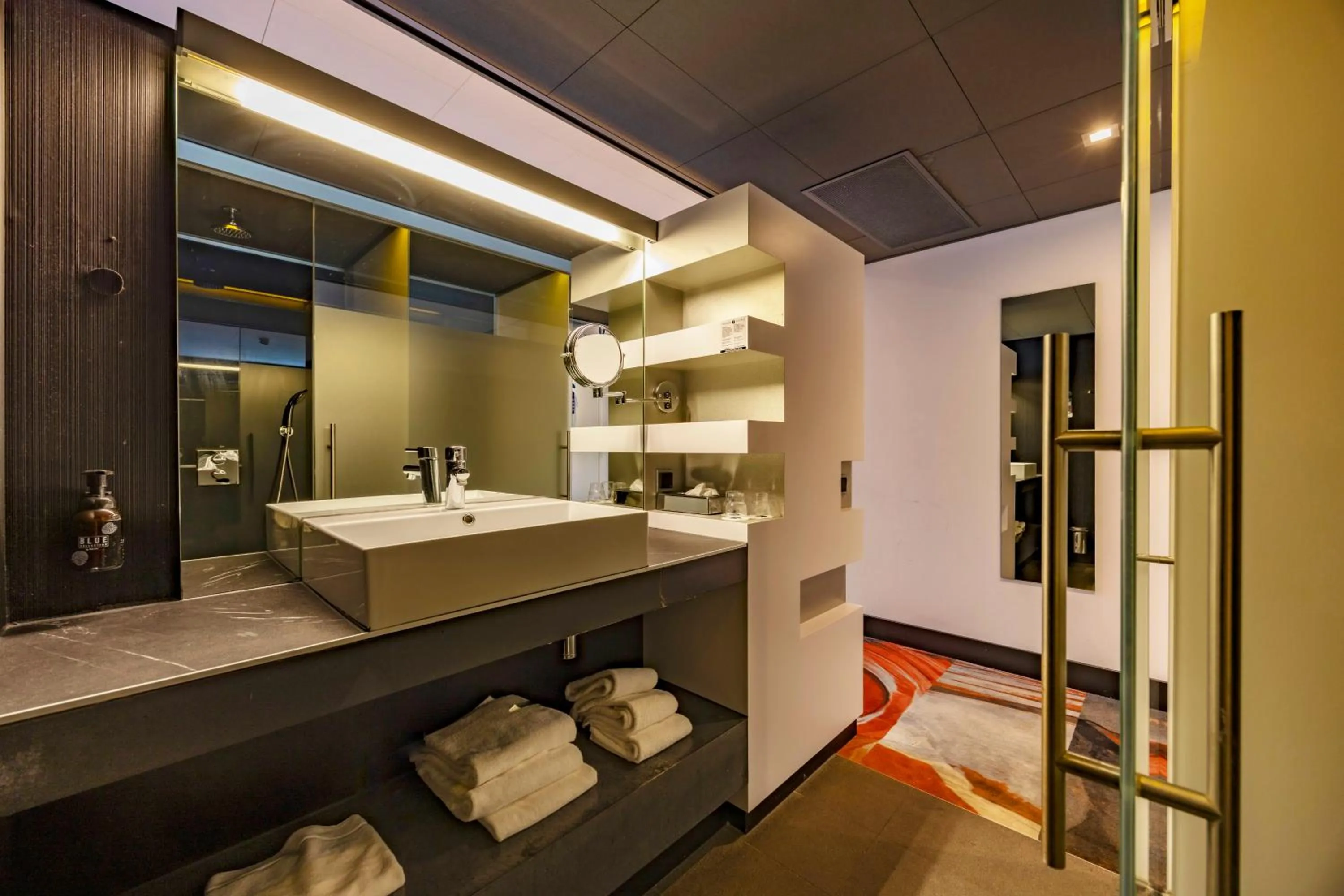 Bathroom, Bed in Fletcher Hotel-Restaurant Teugel Uden-Veghel