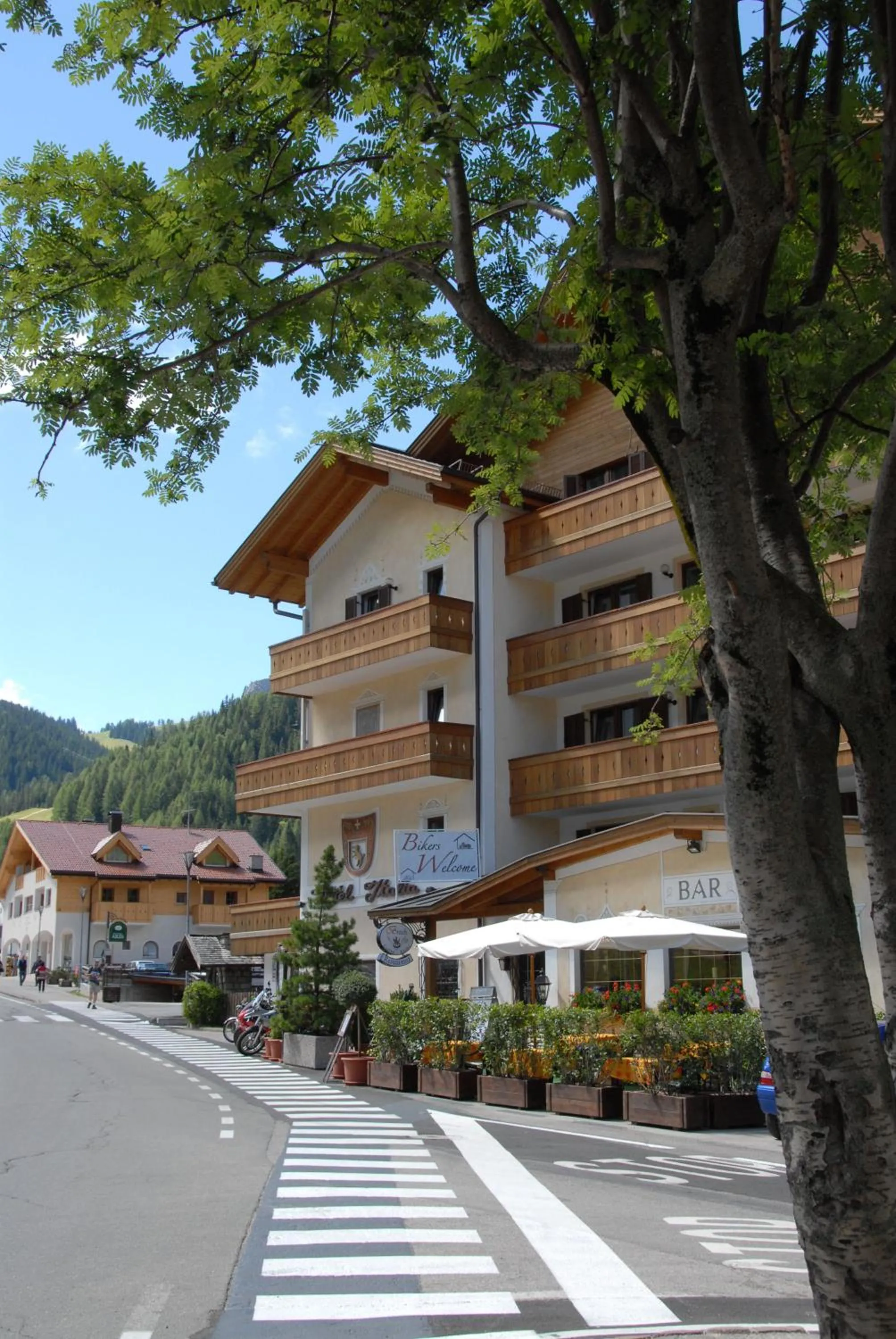 Facade/entrance in Hotel Italia