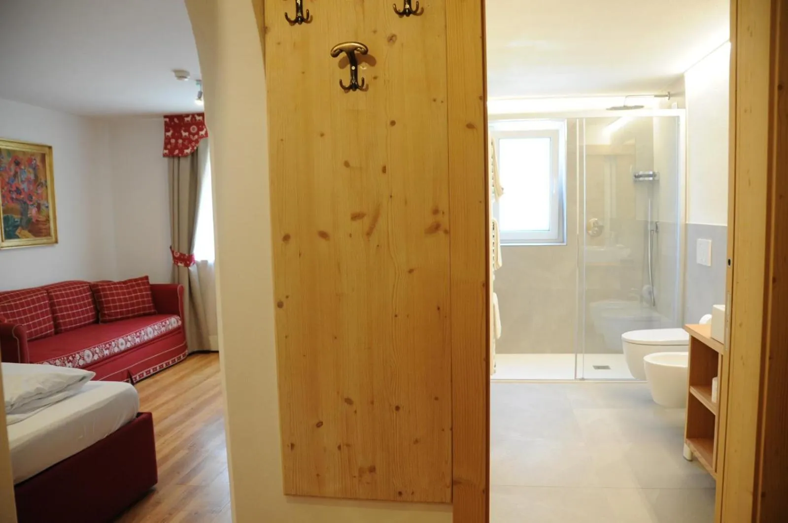 Shower in Hotel Italia