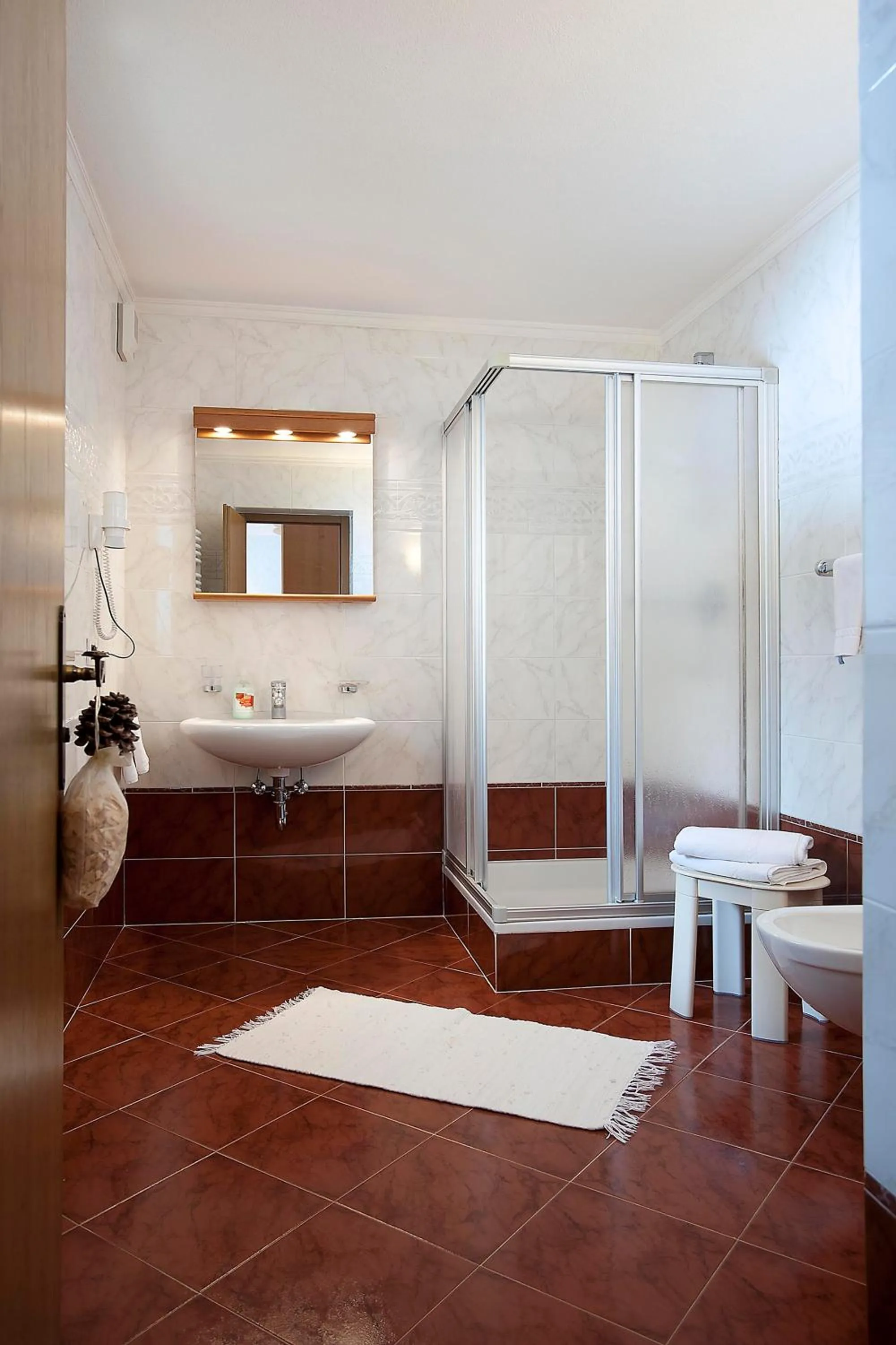 Bathroom in Hotel Italia