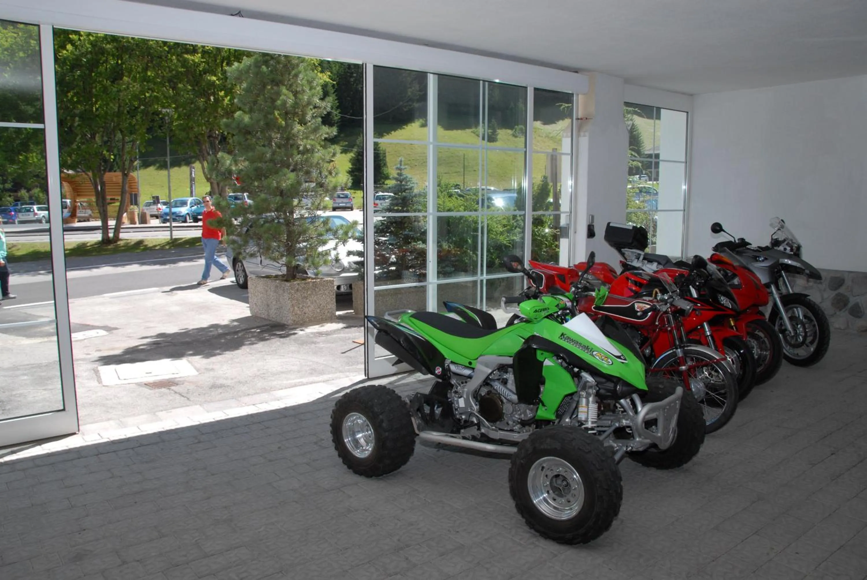 Decorative detail in Hotel Italia