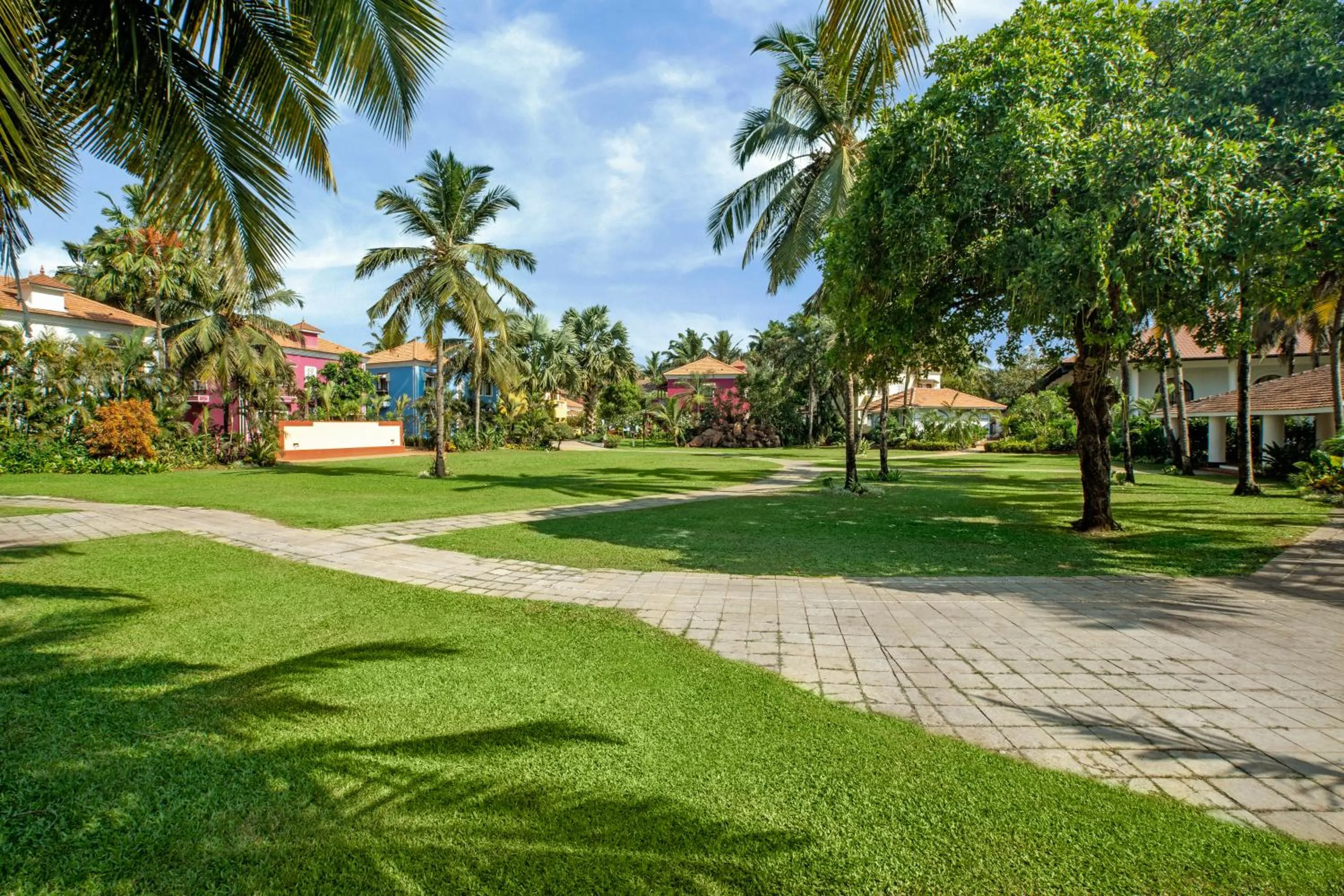 Garden in Radisson Blu Resort, Goa