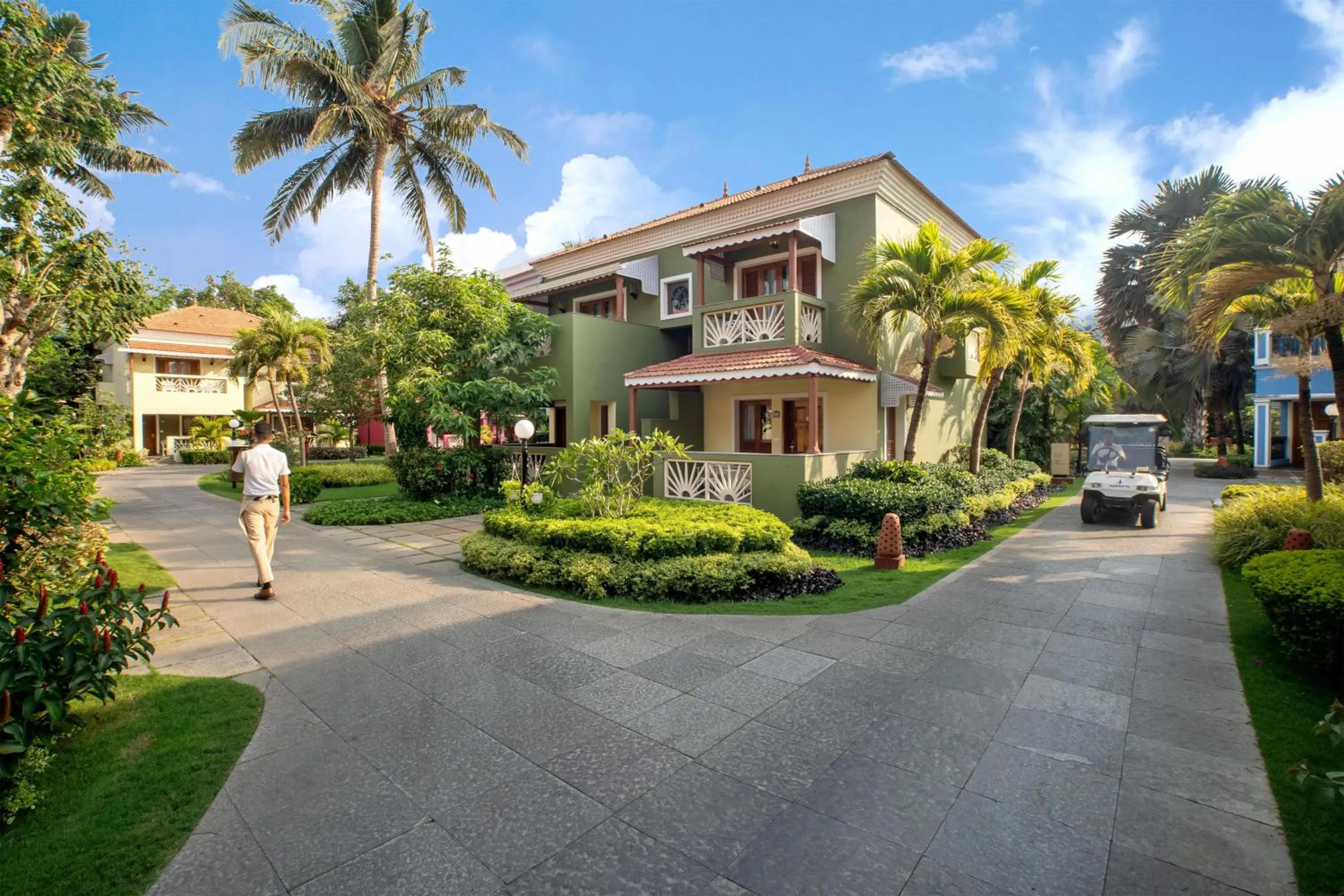 Property building in Radisson Blu Resort, Goa