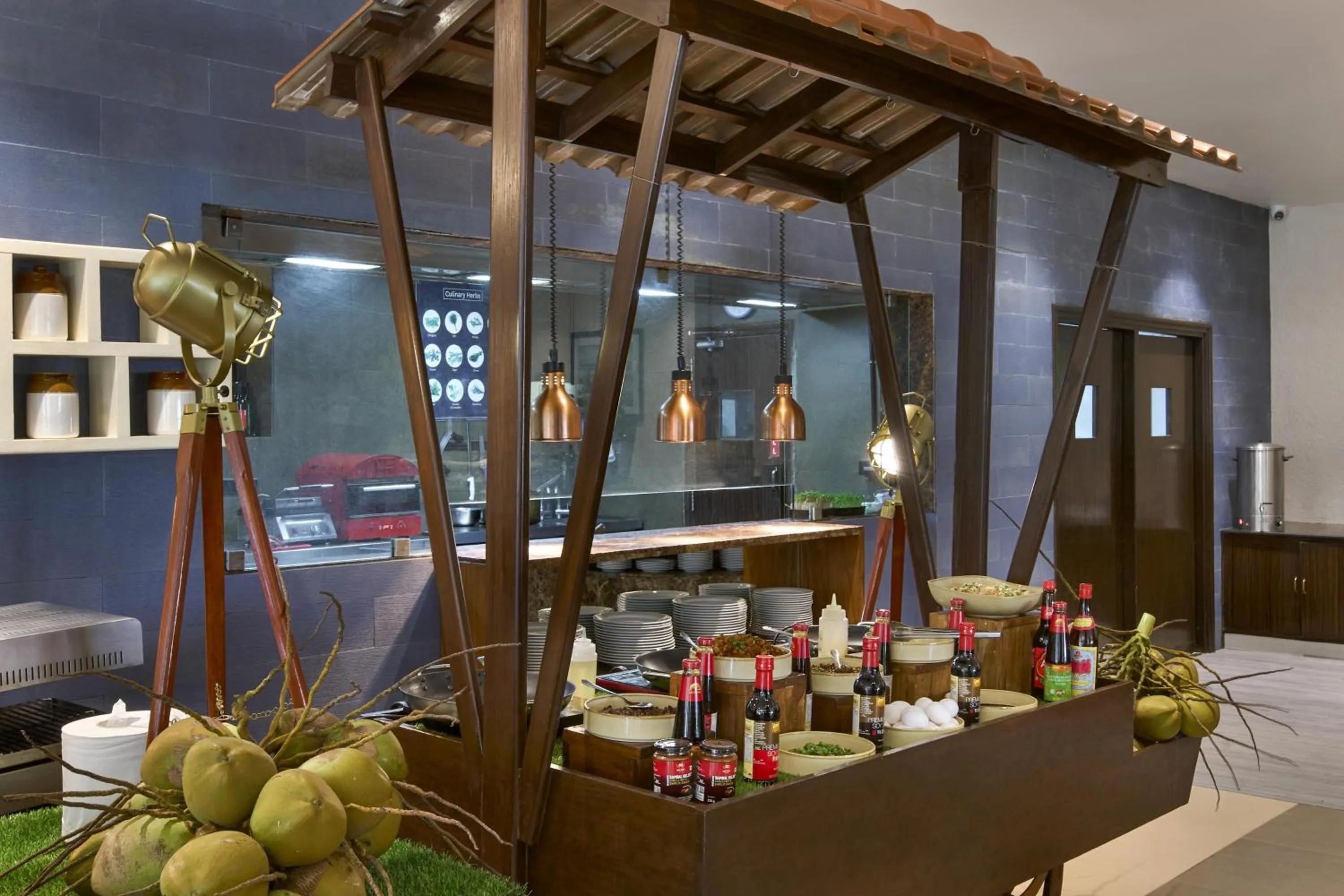 Restaurant/places to eat in Radisson Blu Resort, Goa