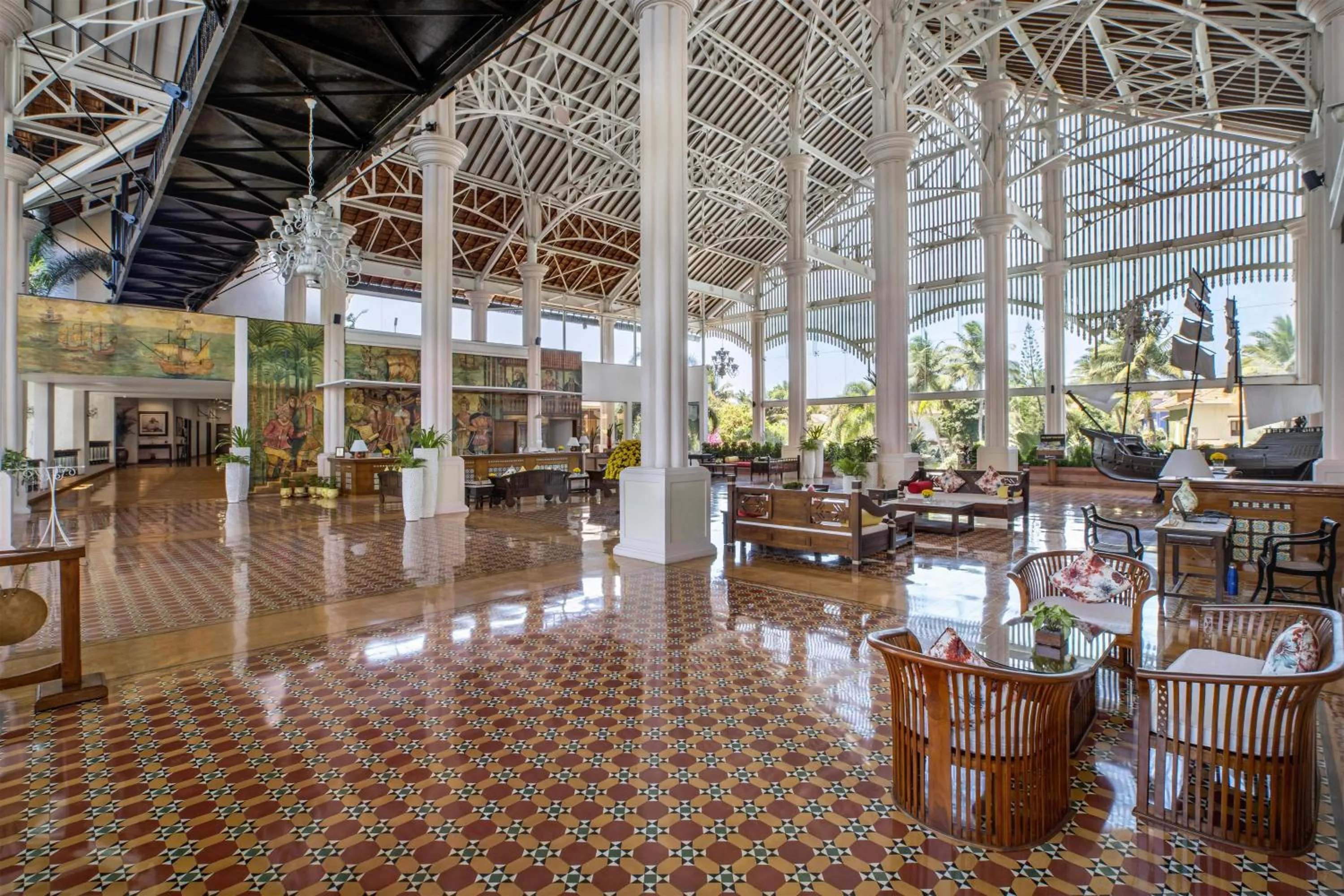 Lobby or reception in Radisson Blu Resort, Goa