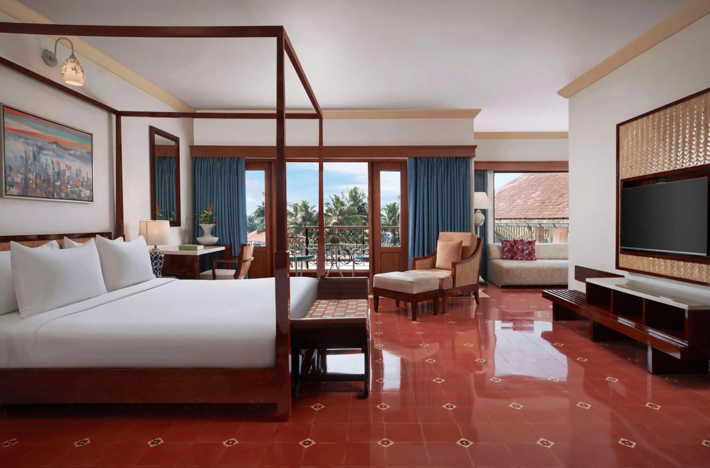 Photo of the whole room, Bed in Radisson Blu Resort, Goa