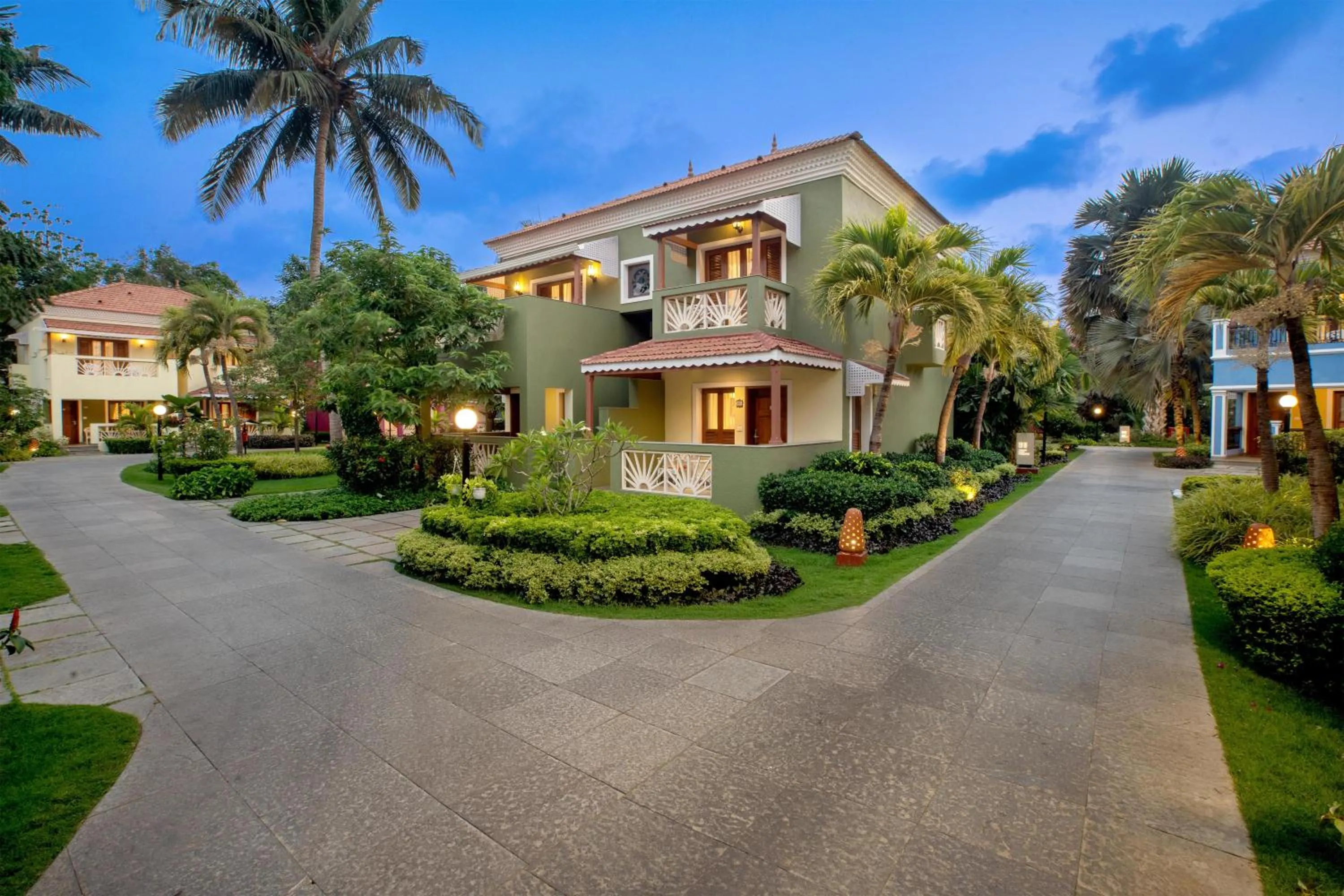 Property building in Radisson Blu Resort, Goa