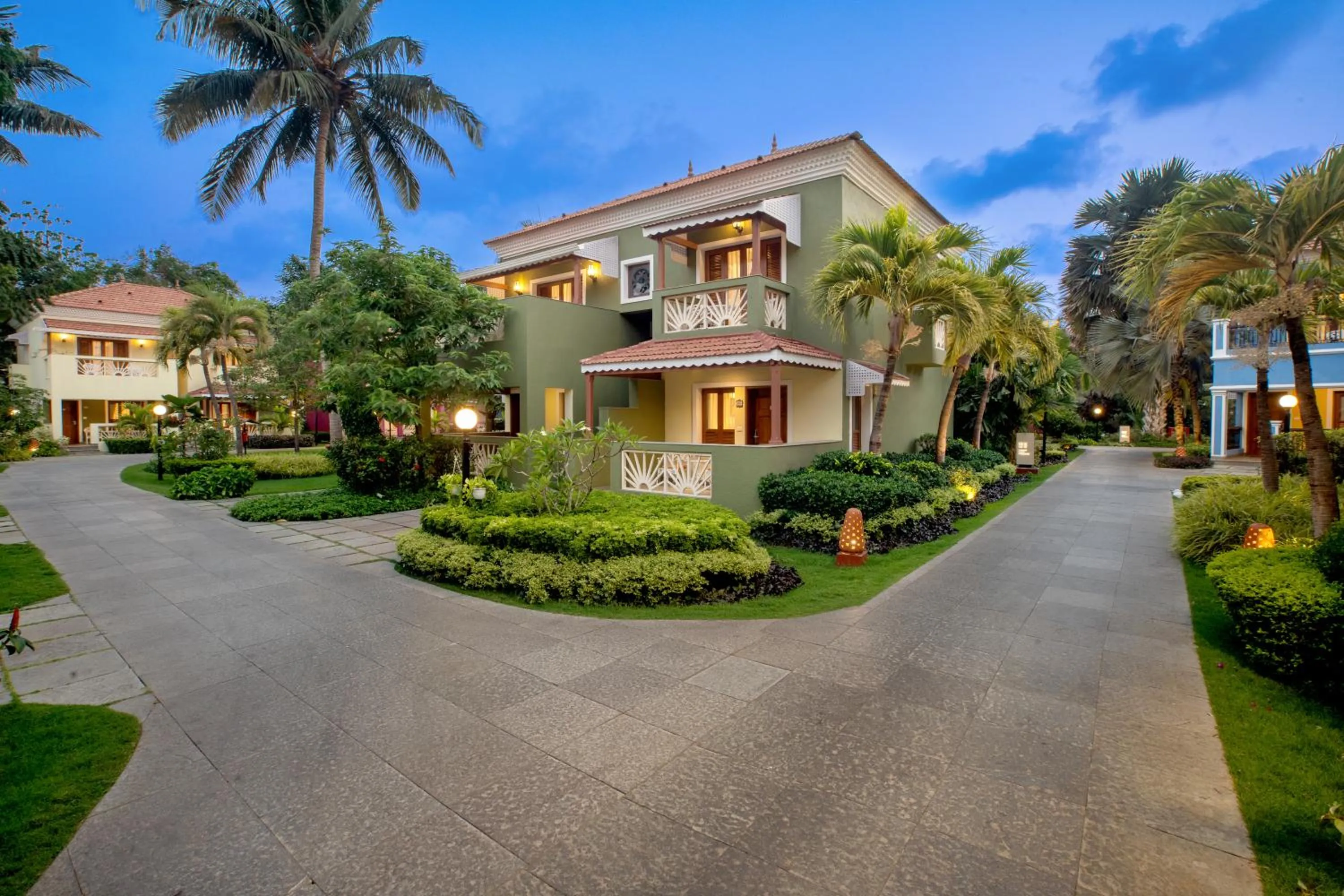 Property building in Radisson Blu Resort, Goa