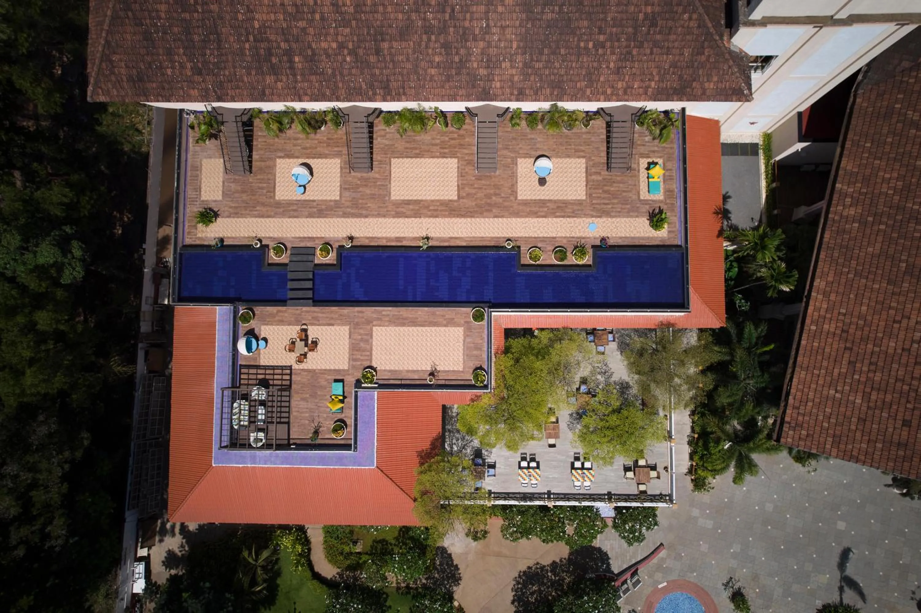 Property building in Radisson Blu Resort, Goa