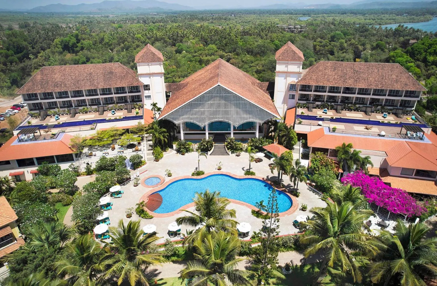 Property building in Radisson Blu Resort, Goa