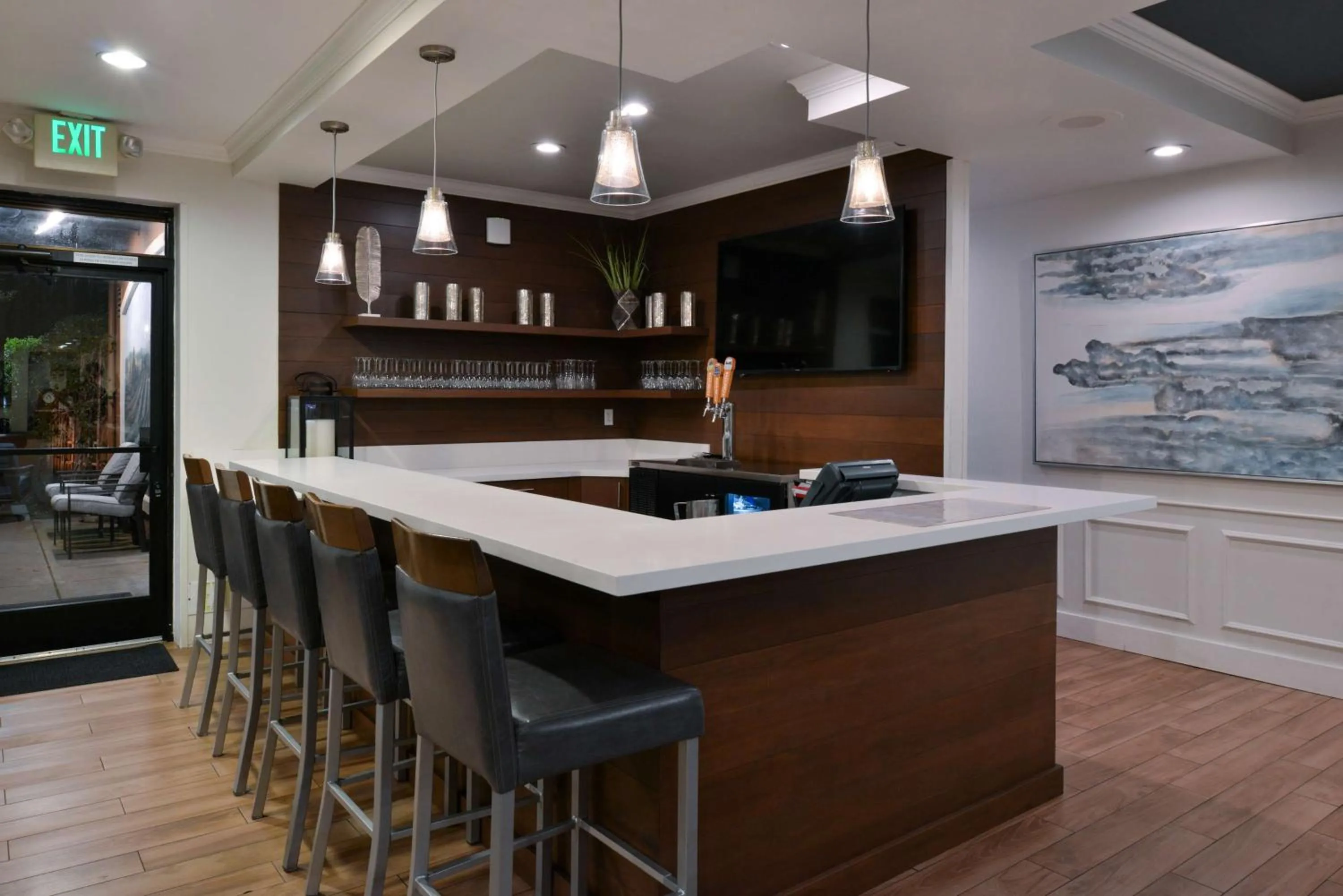 Lounge or bar in Hilton Garden Inn Napa