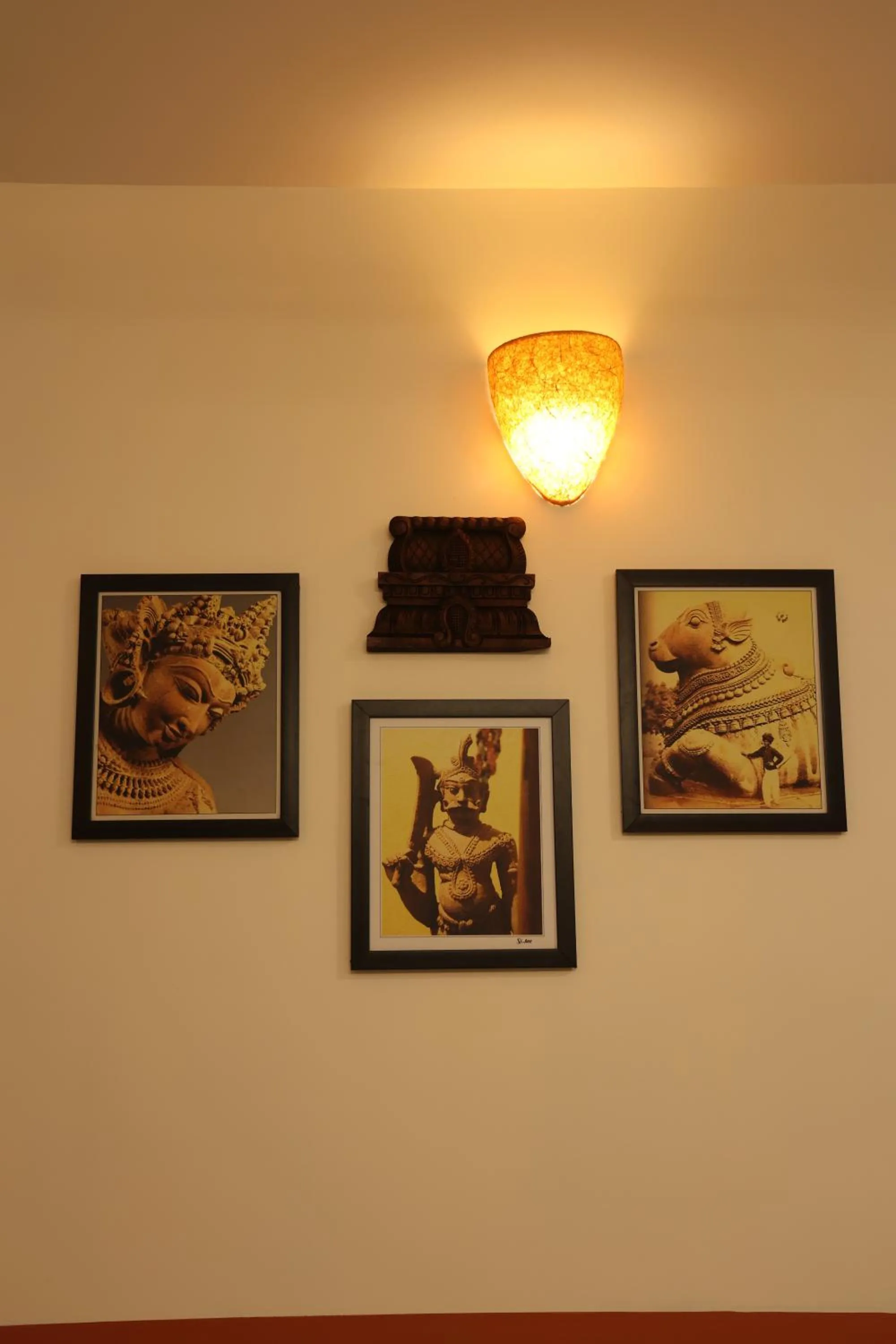 Decorative detail in Dwaraka Guest House