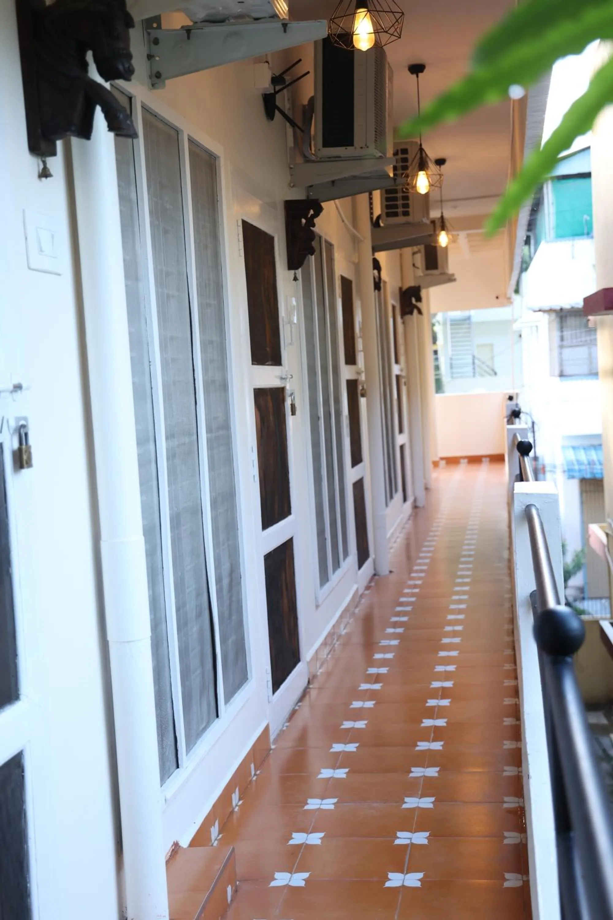 Balcony/Terrace in Dwaraka Guest House