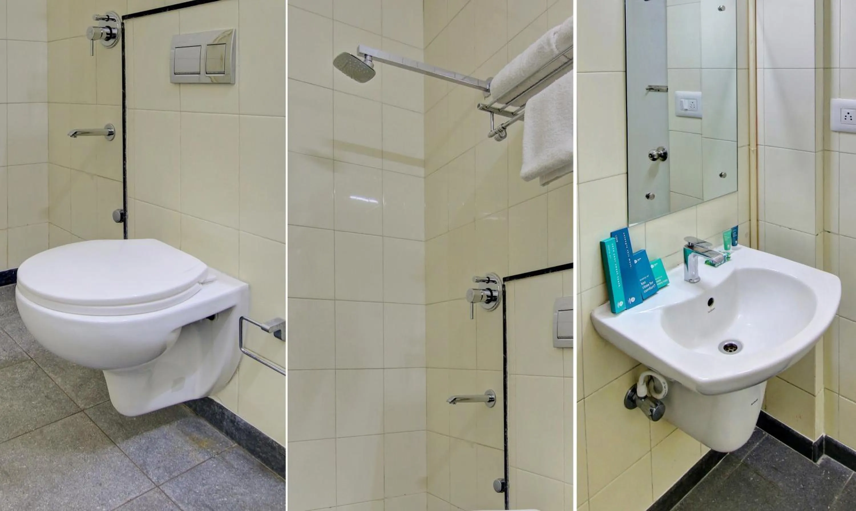 Bathroom in Itsy Hotels KES Residency, 10 Min From KSR Bengaluru City Junction