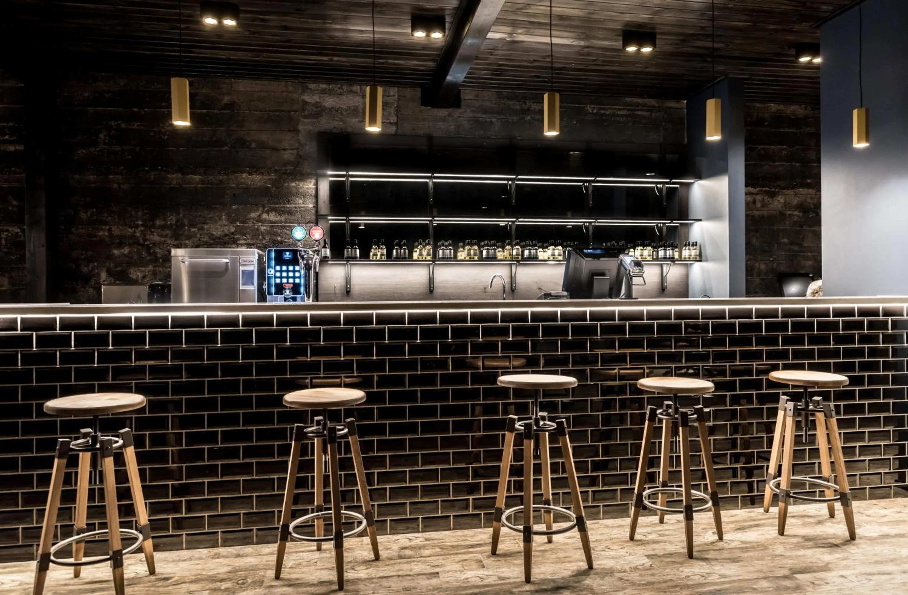 Lounge or bar in The Barn