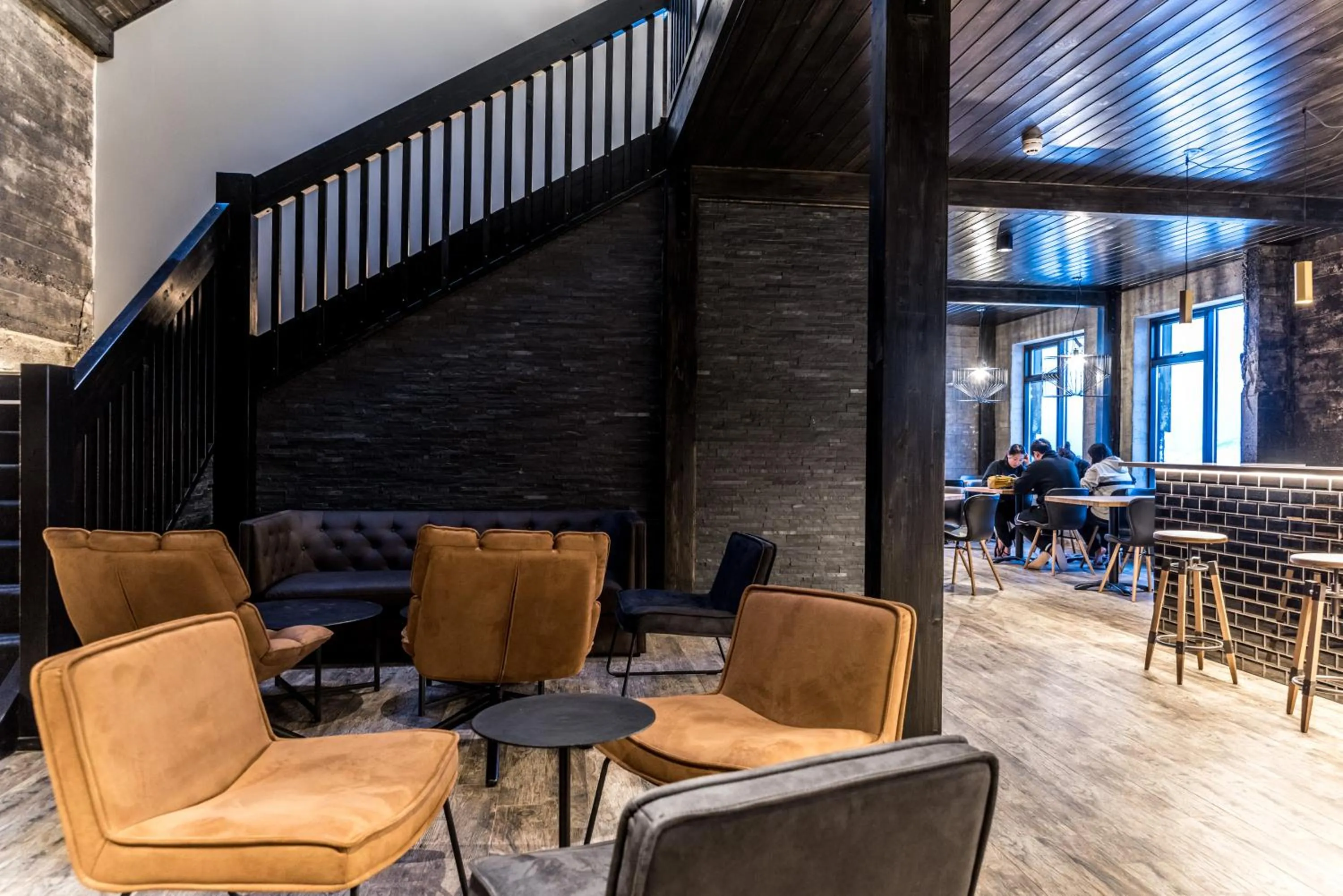 Seating area in The Barn