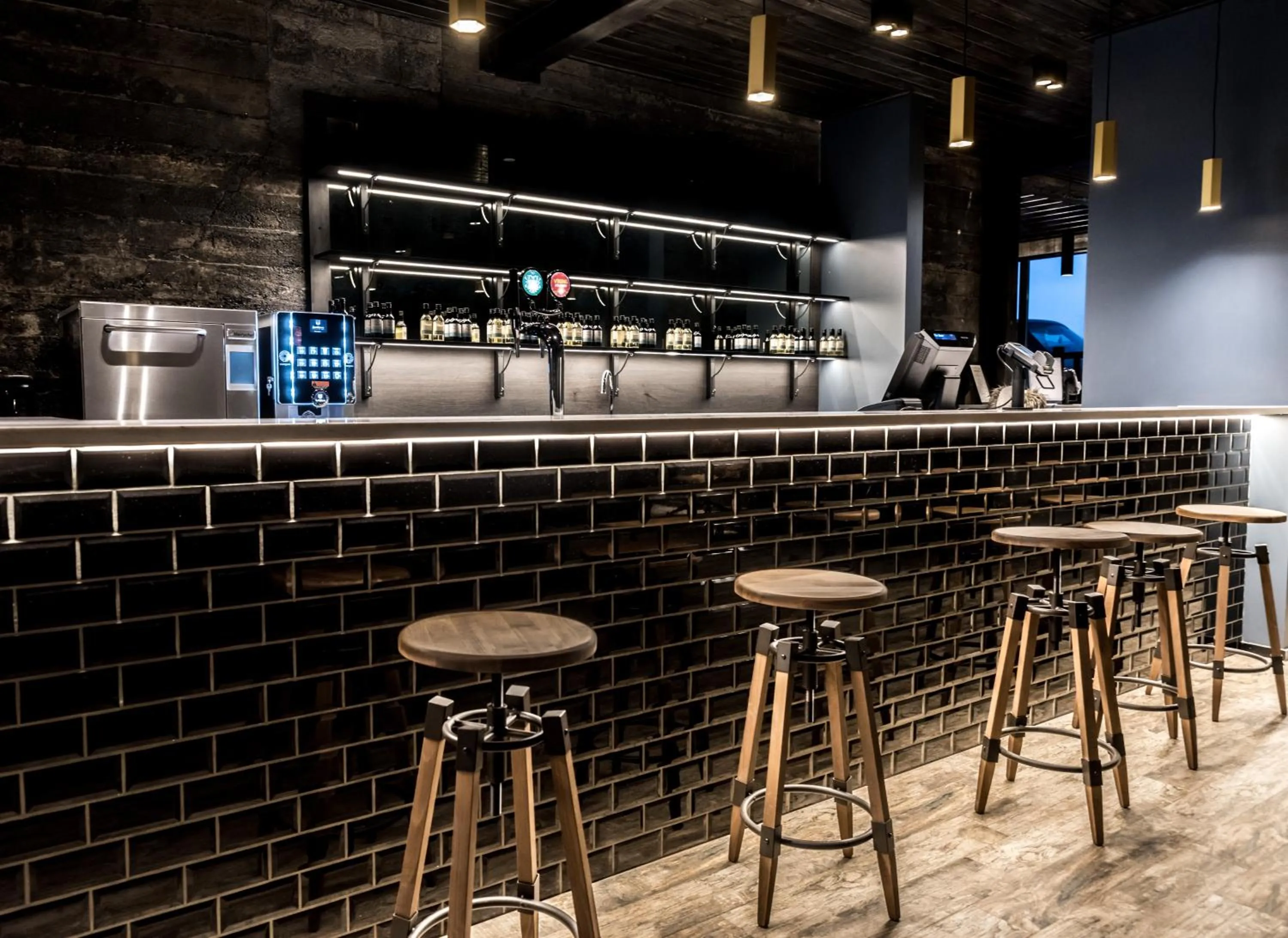 Lounge or bar in The Barn