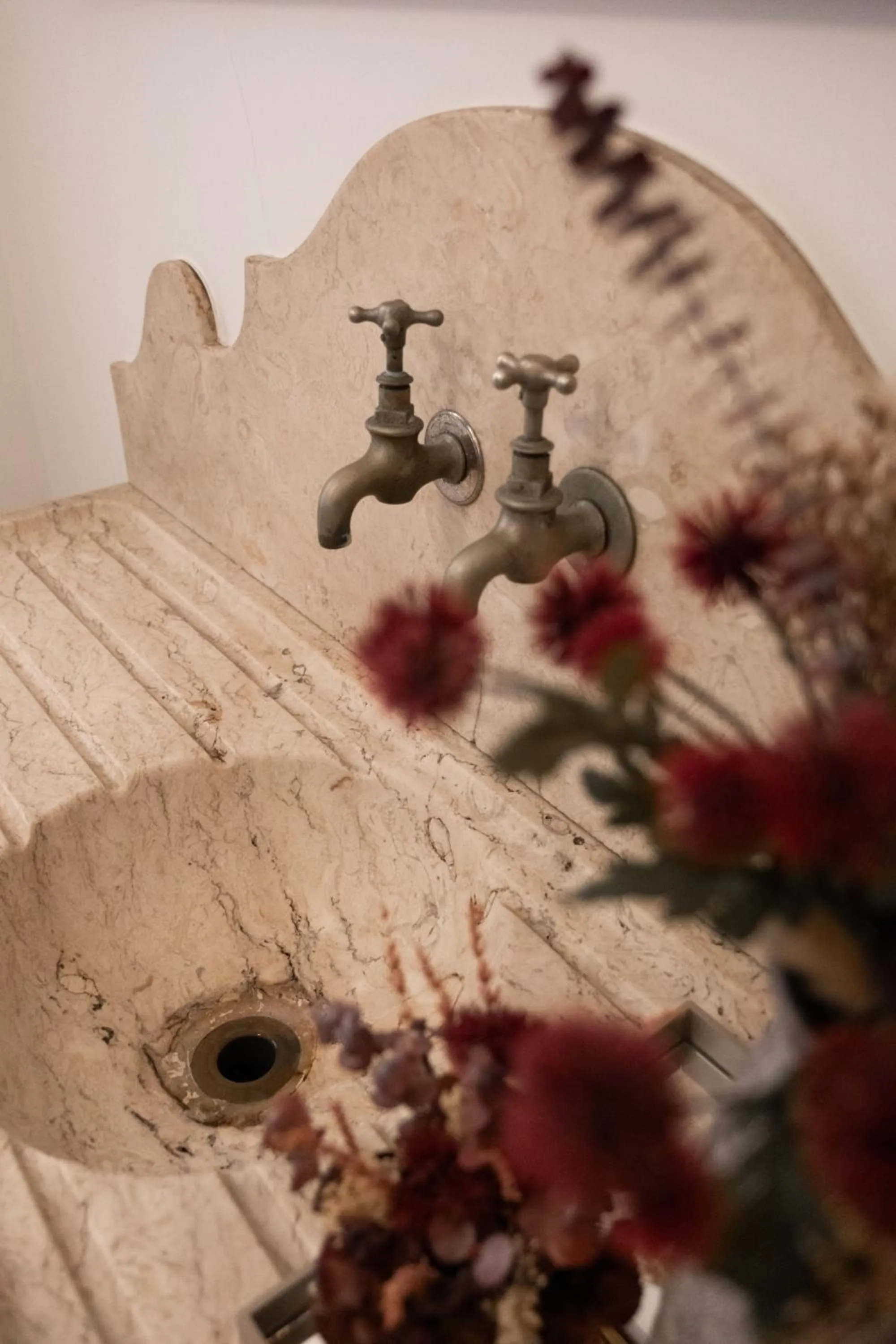 Decorative detail in Marquês Garden House by Olivia