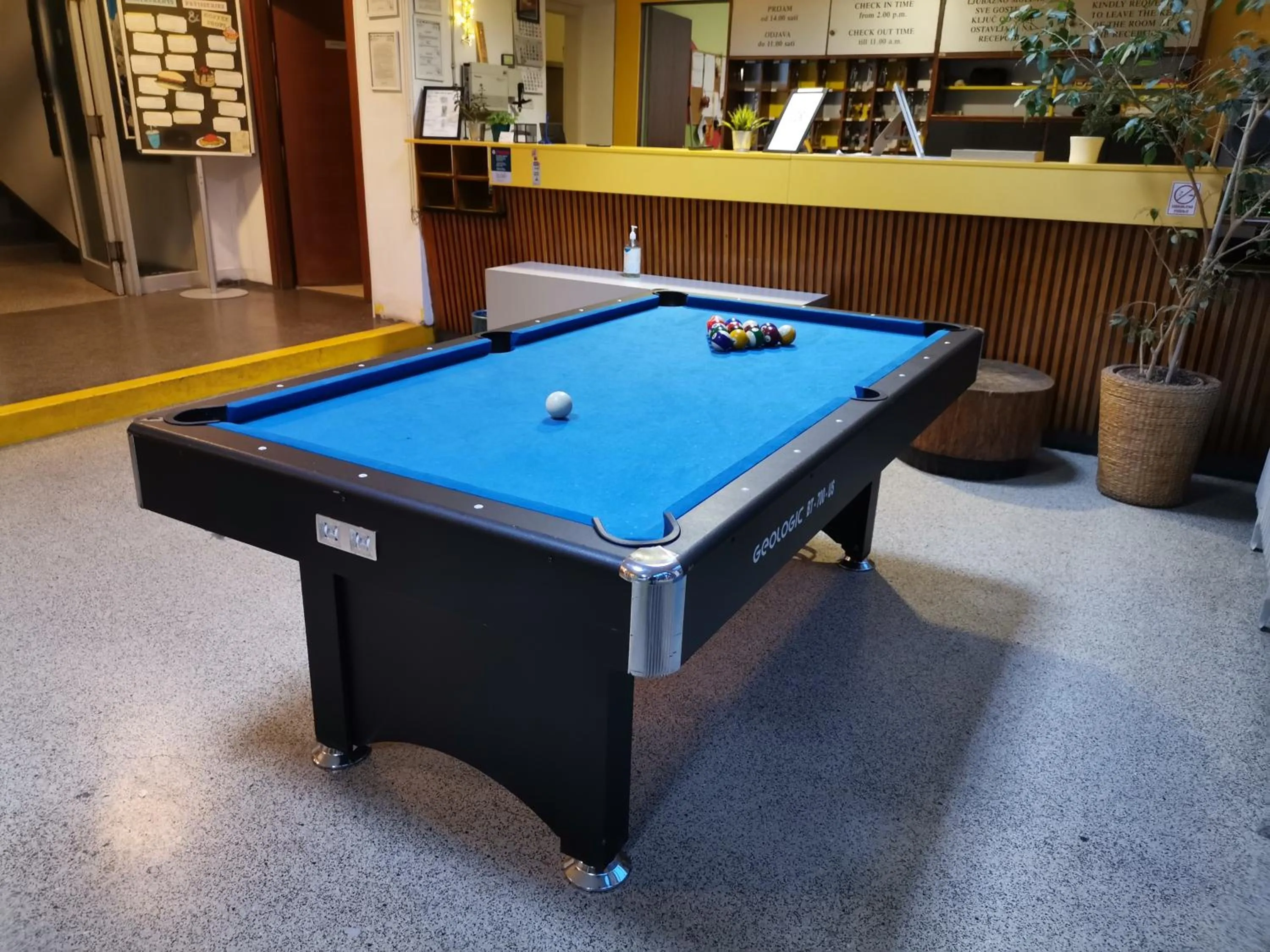 Billiard in HI Hostel Zagreb